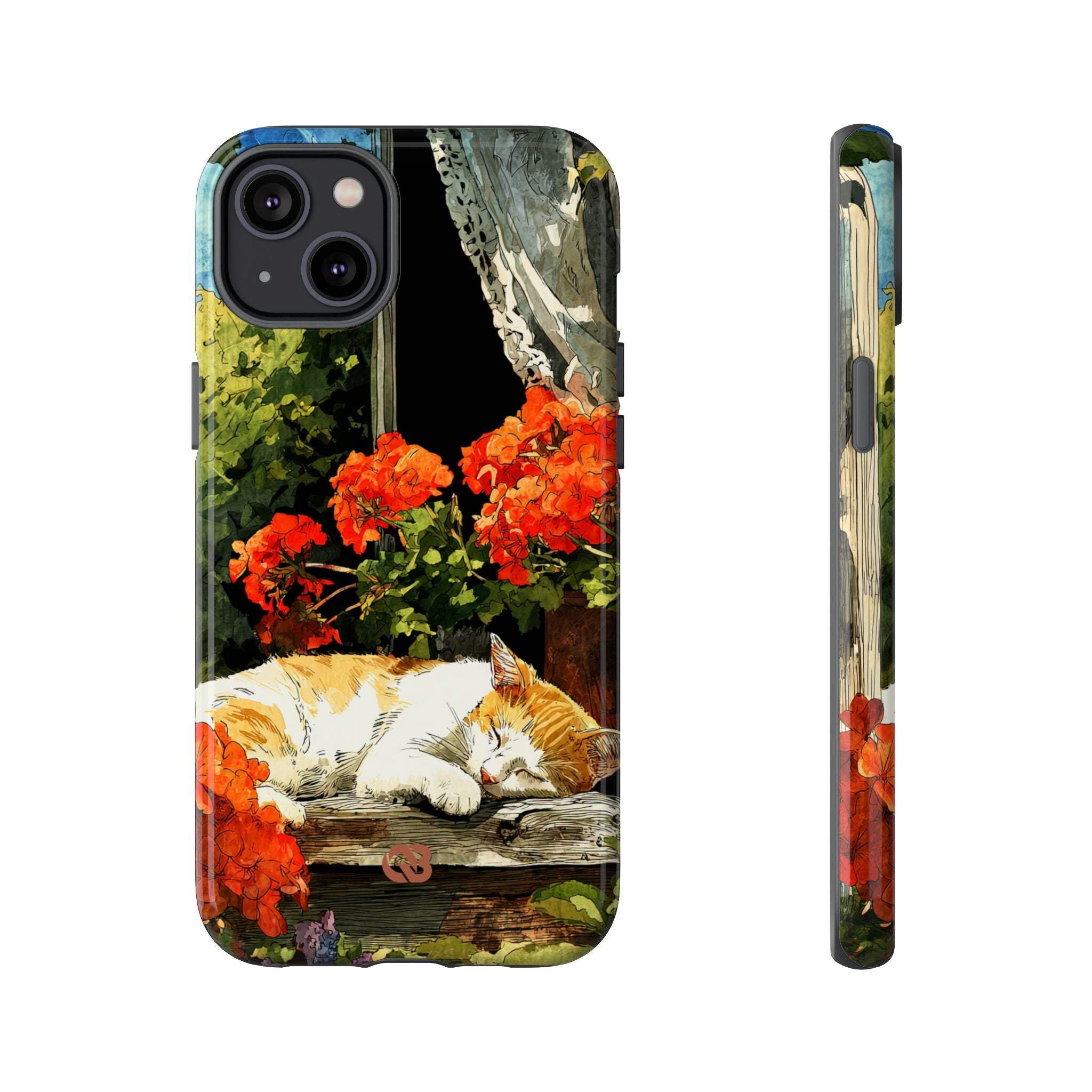Sleeping Ginger Bloom · Tough Phone Case for iPhone