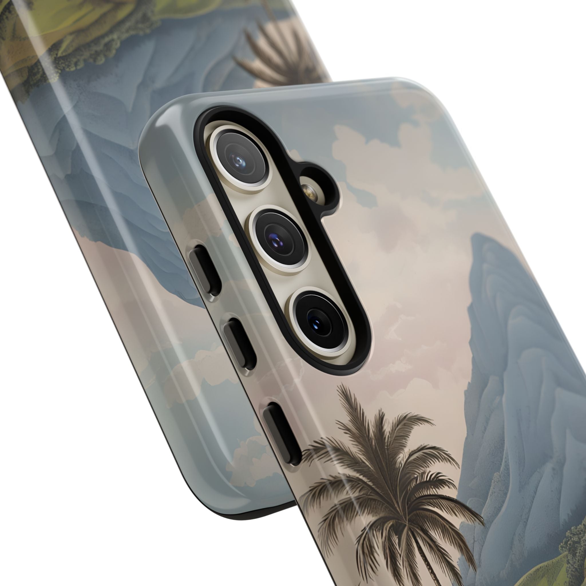 Verdant Blue Summit · Tough Phone Case for Samsung