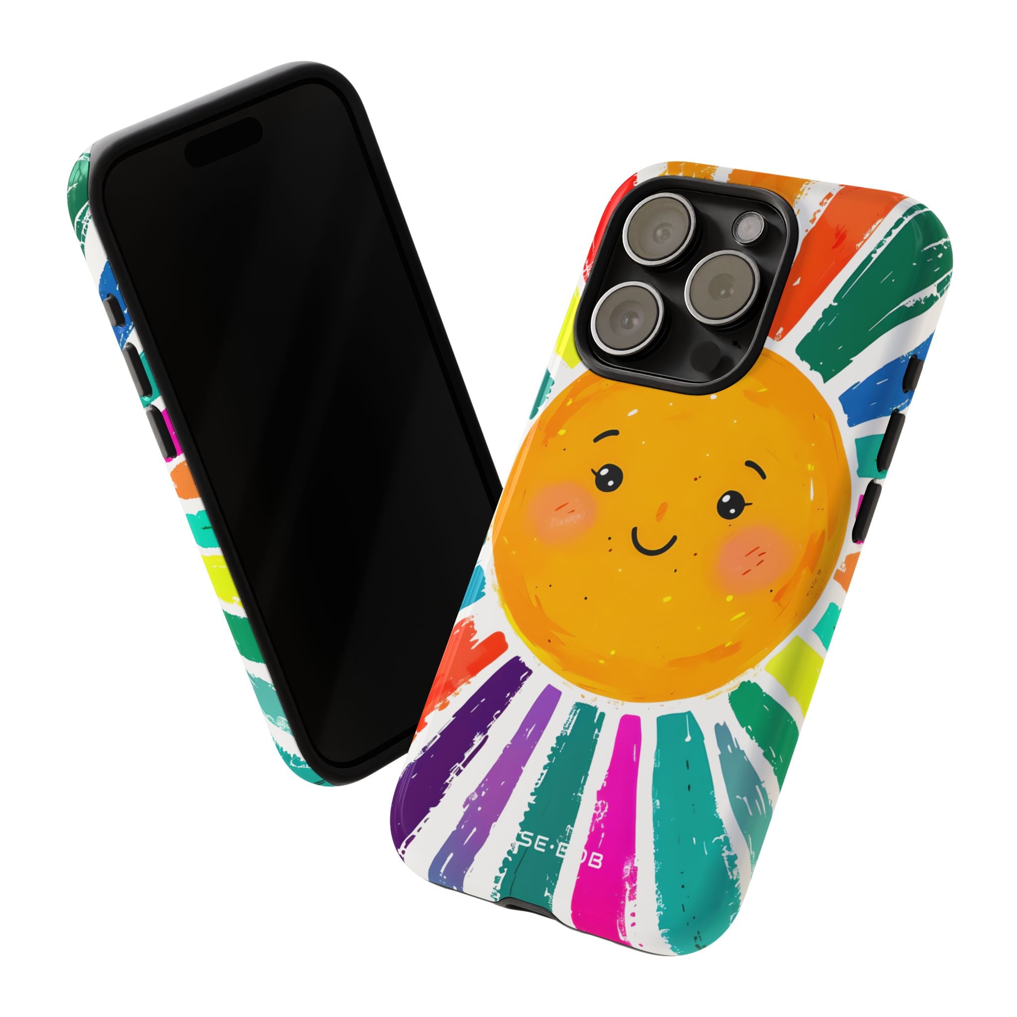 Sunny Smiles iPhone 15 Pro Cover - Tough