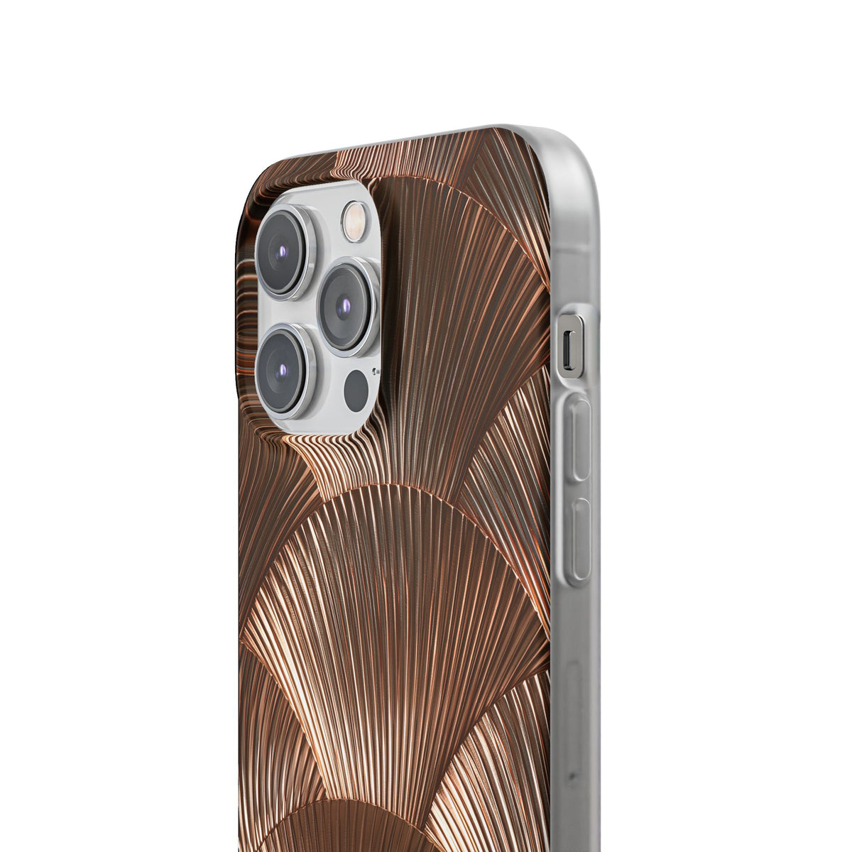 Rose Gilded Fan · Lite Phone Case for iPhone · Gold