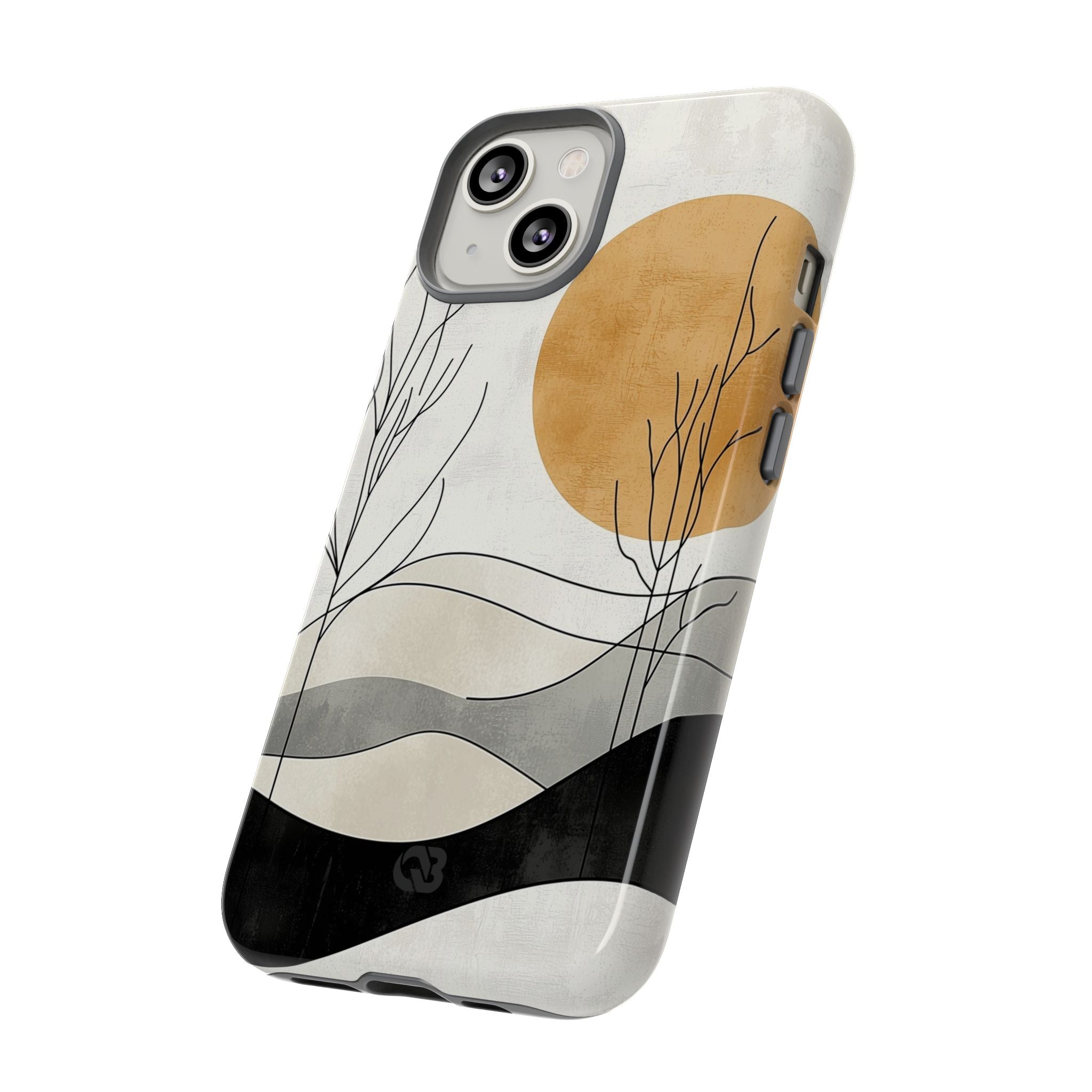 Burnt Horizon Lines · Custodia Tough per iPhone