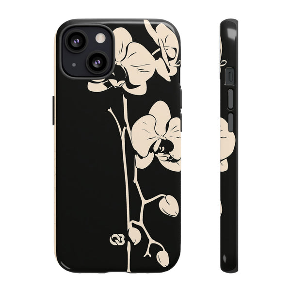 Nocturne Orchid · Tough Phone Case for iPhone · Black