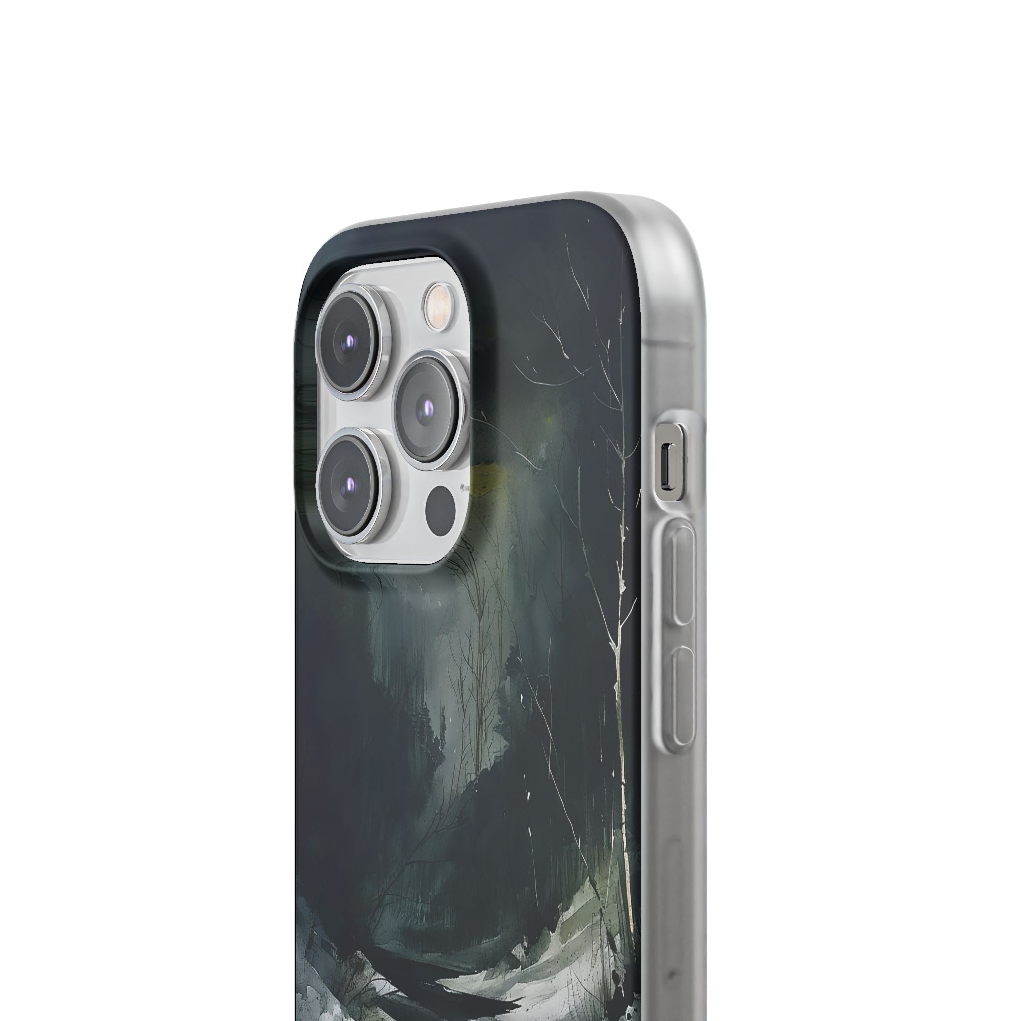 Midnight Winter Hollow · Soft Phone Case for iPhone