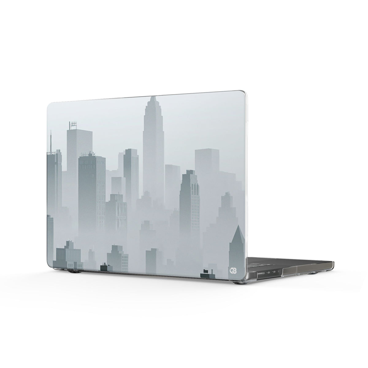 Metropolitan Horizon · Clear Hard Case for MacBook · Grey