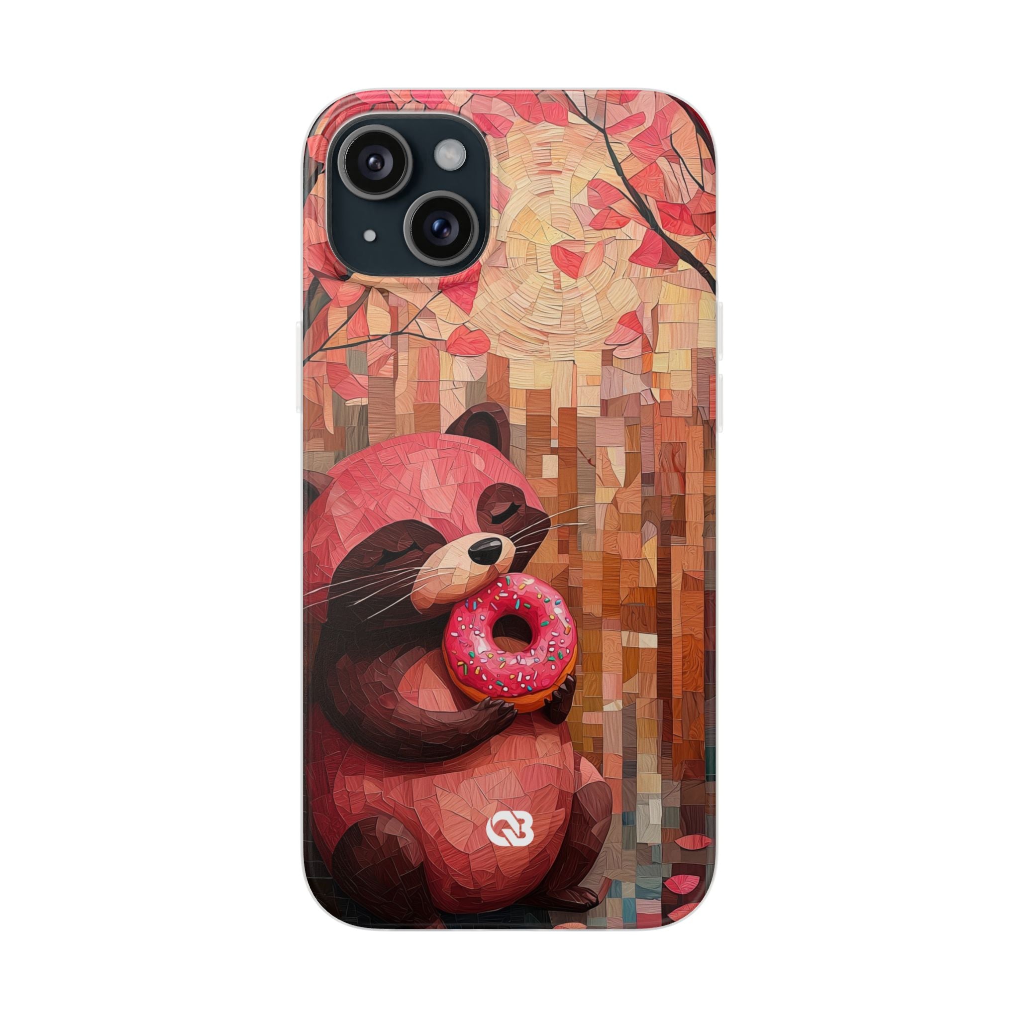 Crimson Donut Bandit · Soft Custodia per iPhone
