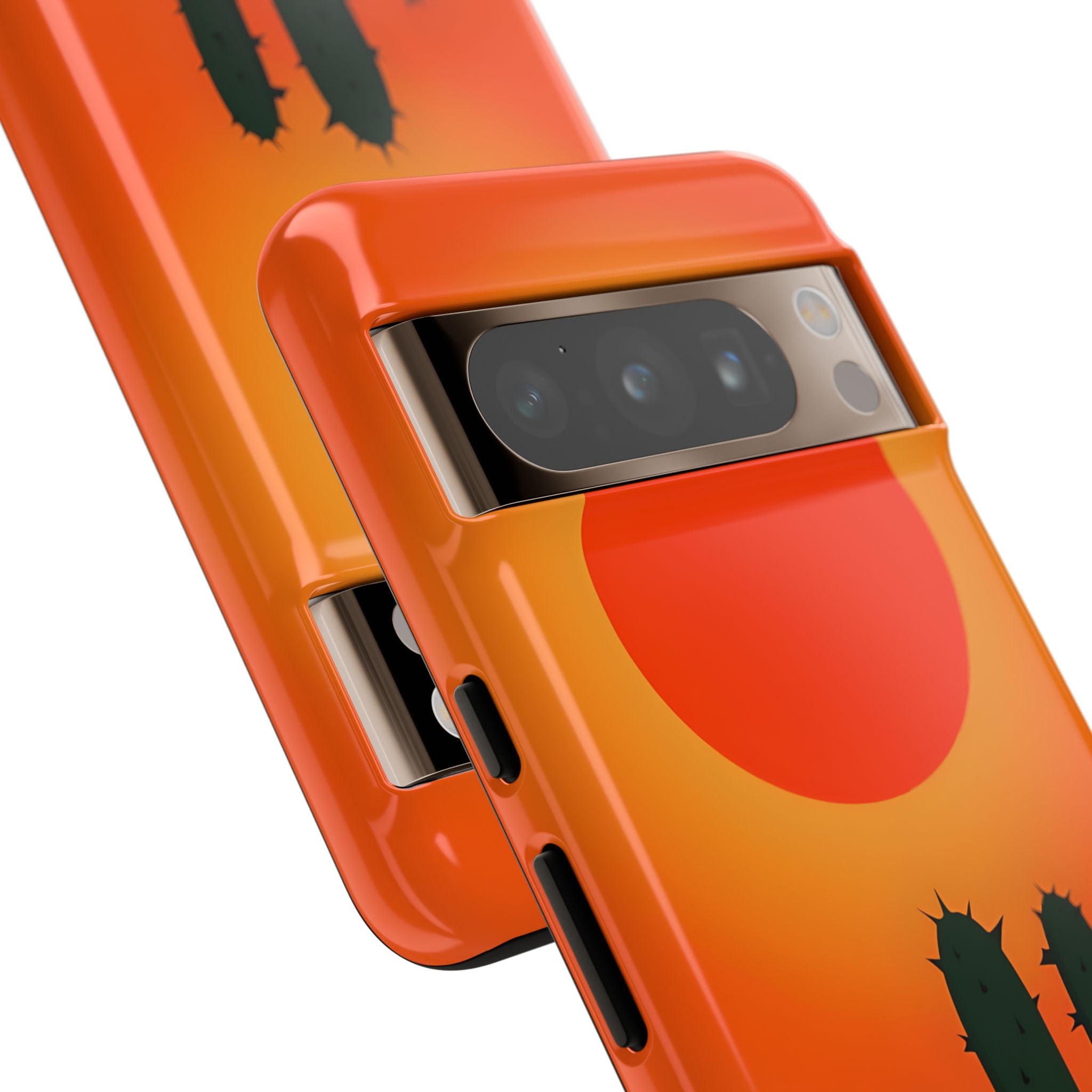 Scorched Saguaro Sunset · Coque de téléphone Tough pour Google Pixel