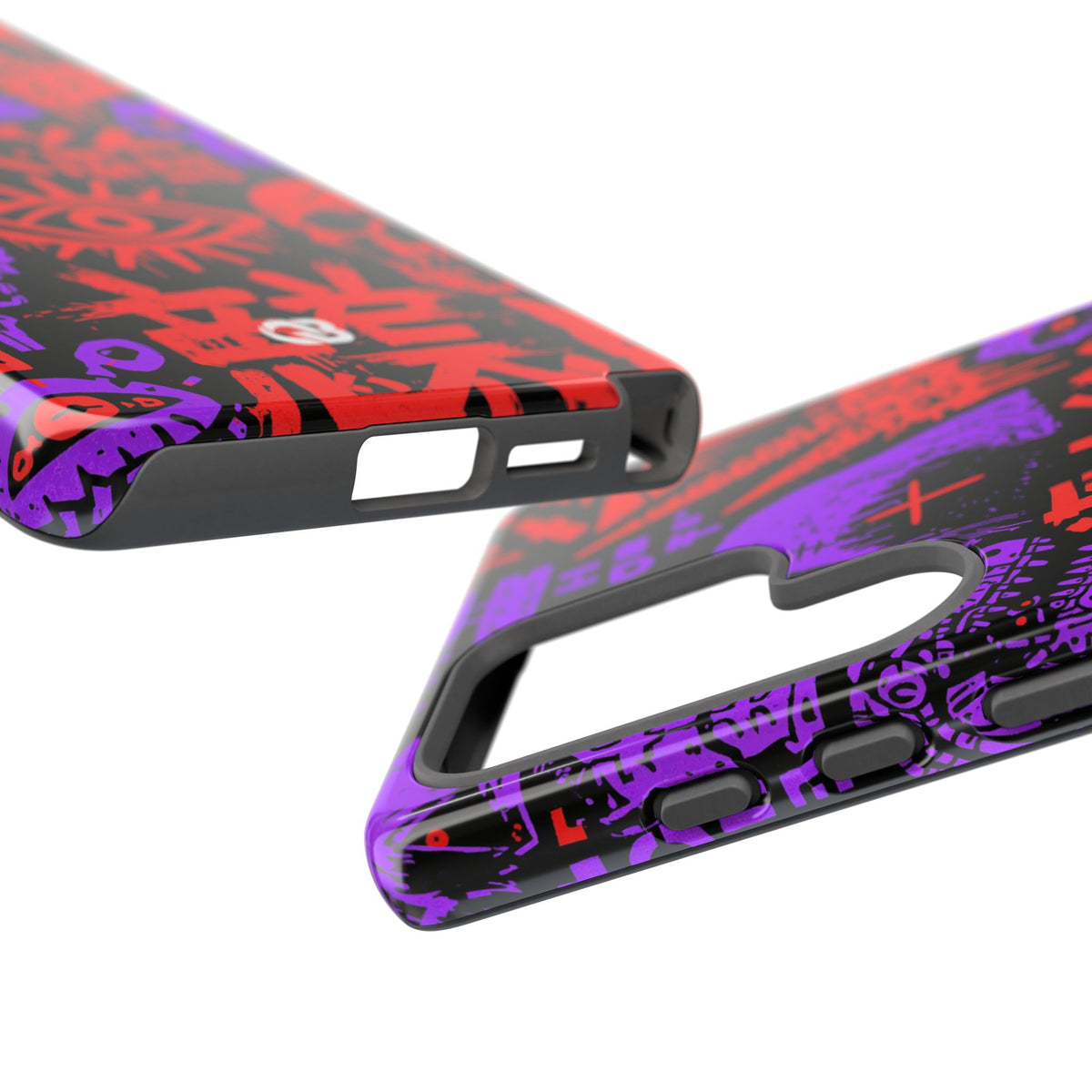 Underground Cyber Glyphs · Tough Phone Case for Samsung · Black