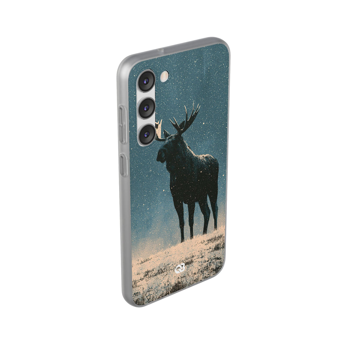Nordic Boreal Moose · Lite Phone Case for Samsung · Blue