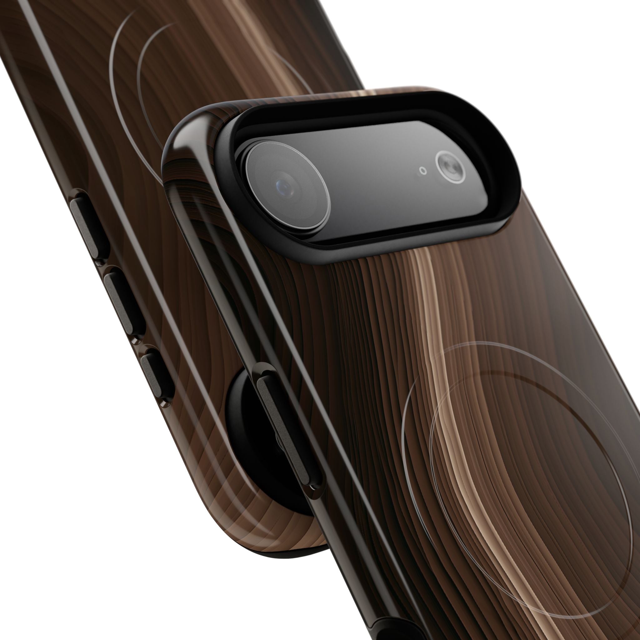 Brown Tough 2.0 Magsafe Phone Case for iPhone - Bronzed Canyon Relief