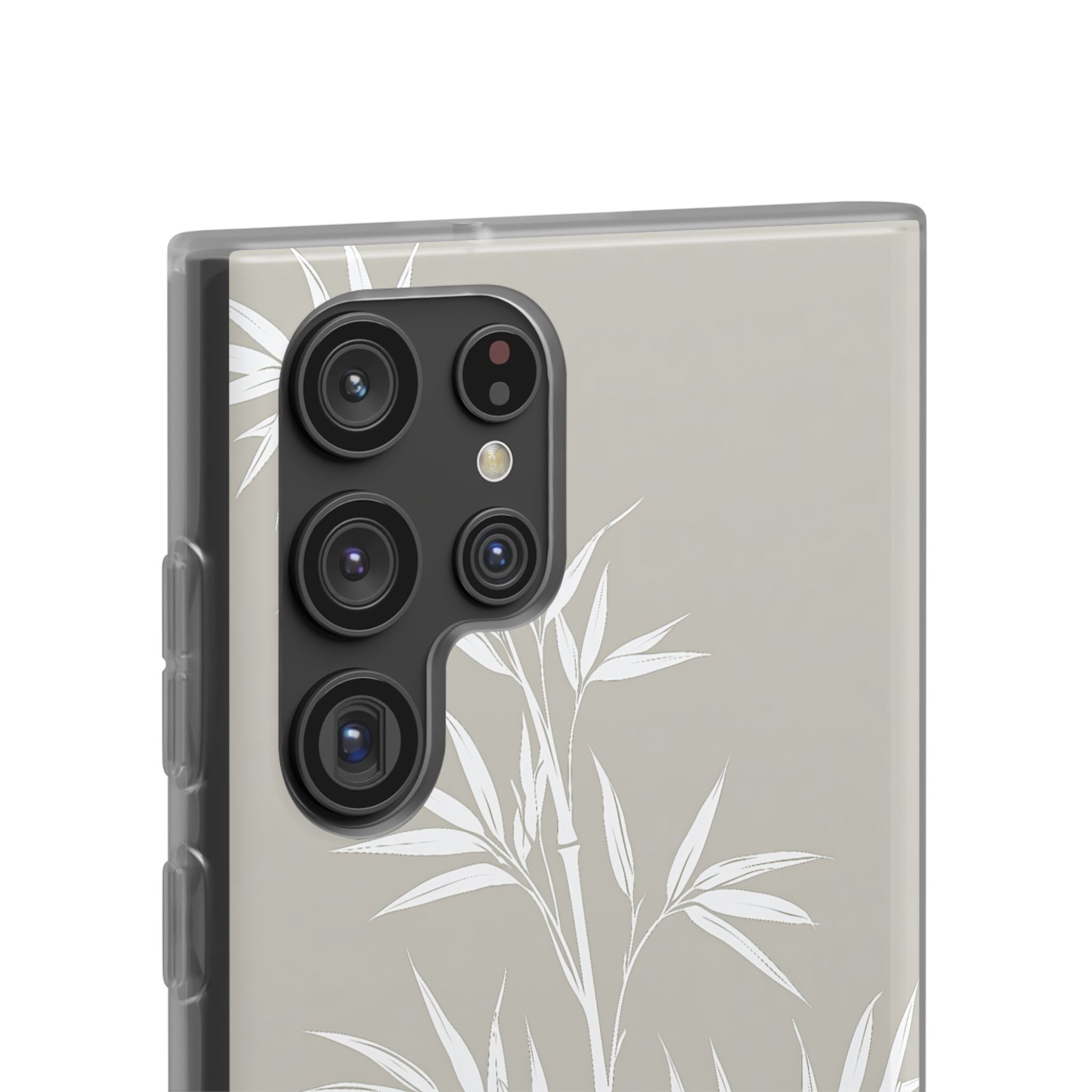 Beige Lite Phone Case for Samsung - Sandstone Bamboo Stalks