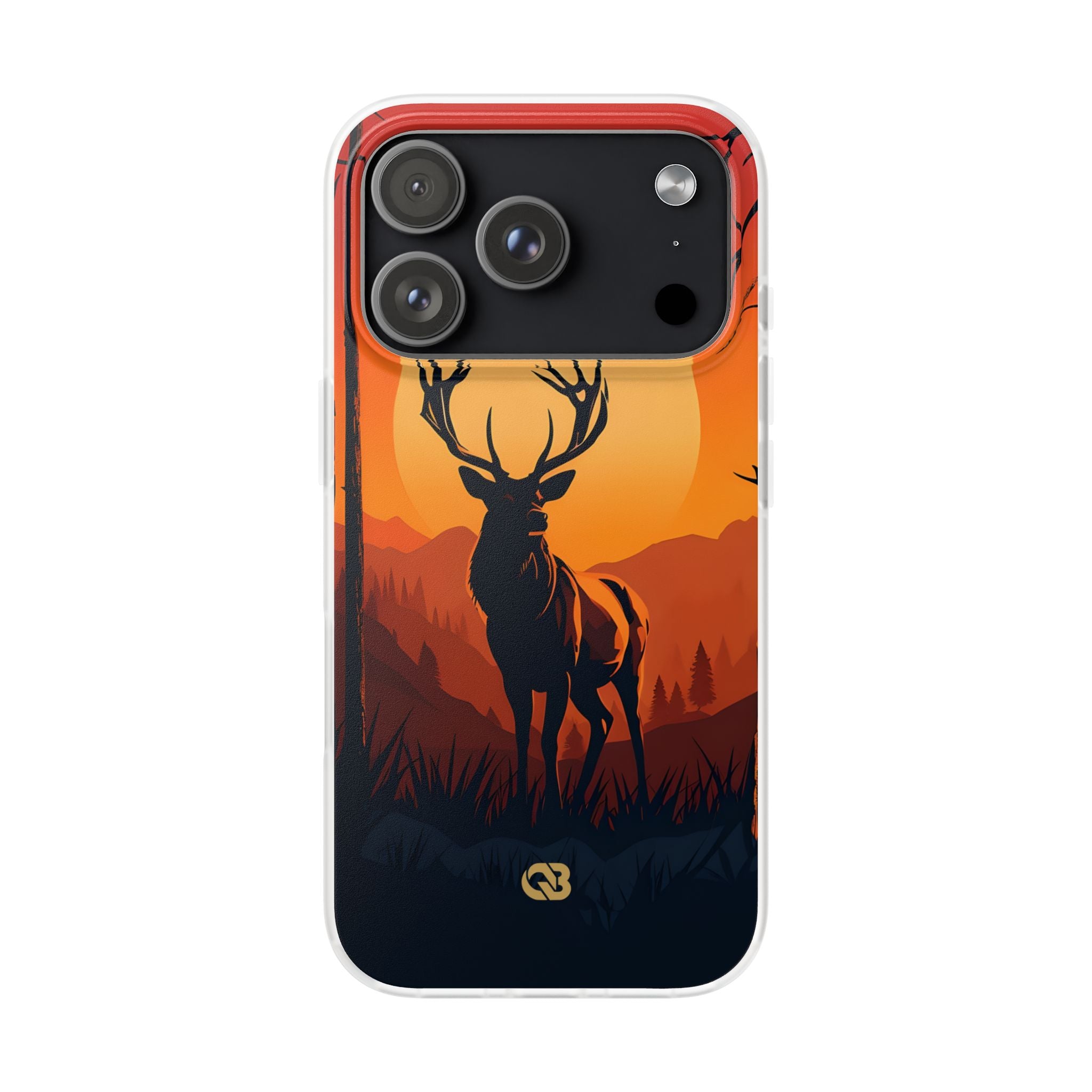 Amber Ridge Stag · Soft Phone Case for iPhone