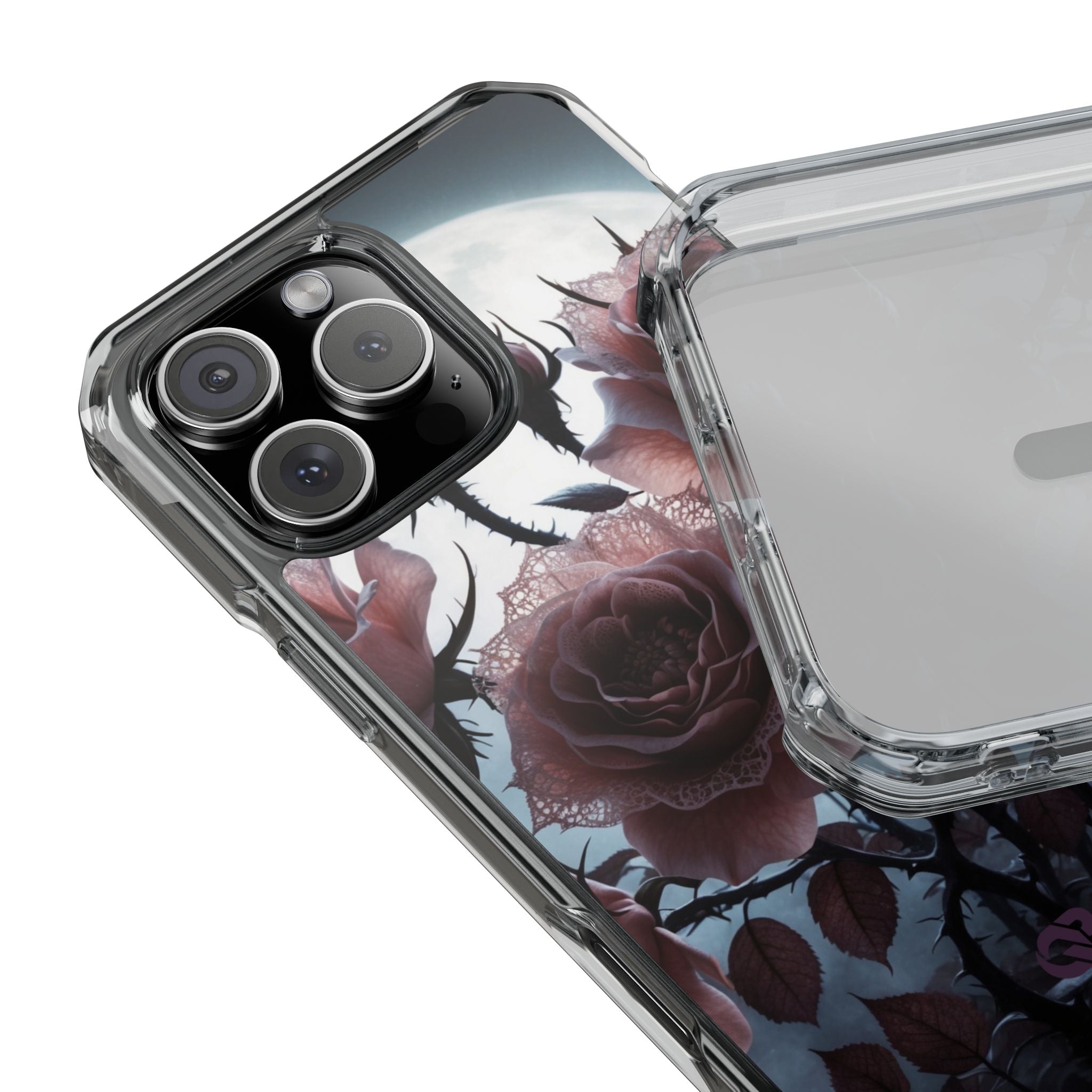 Lunar Lace Petals · Impact Coque de téléphone pour iPhone · Magsafe