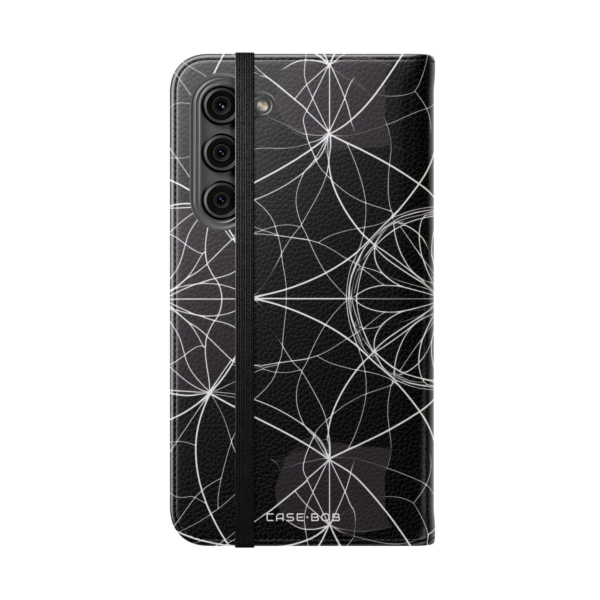 White Mandala Radiance - Samsung S23+ Case - Wallet