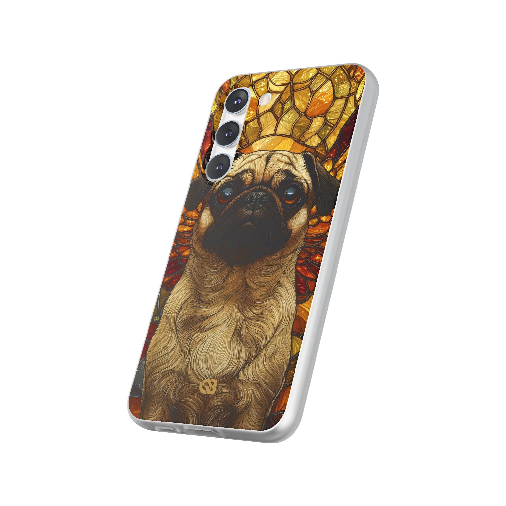 Amber Pug Divinity · Soft Phone Case for Samsung