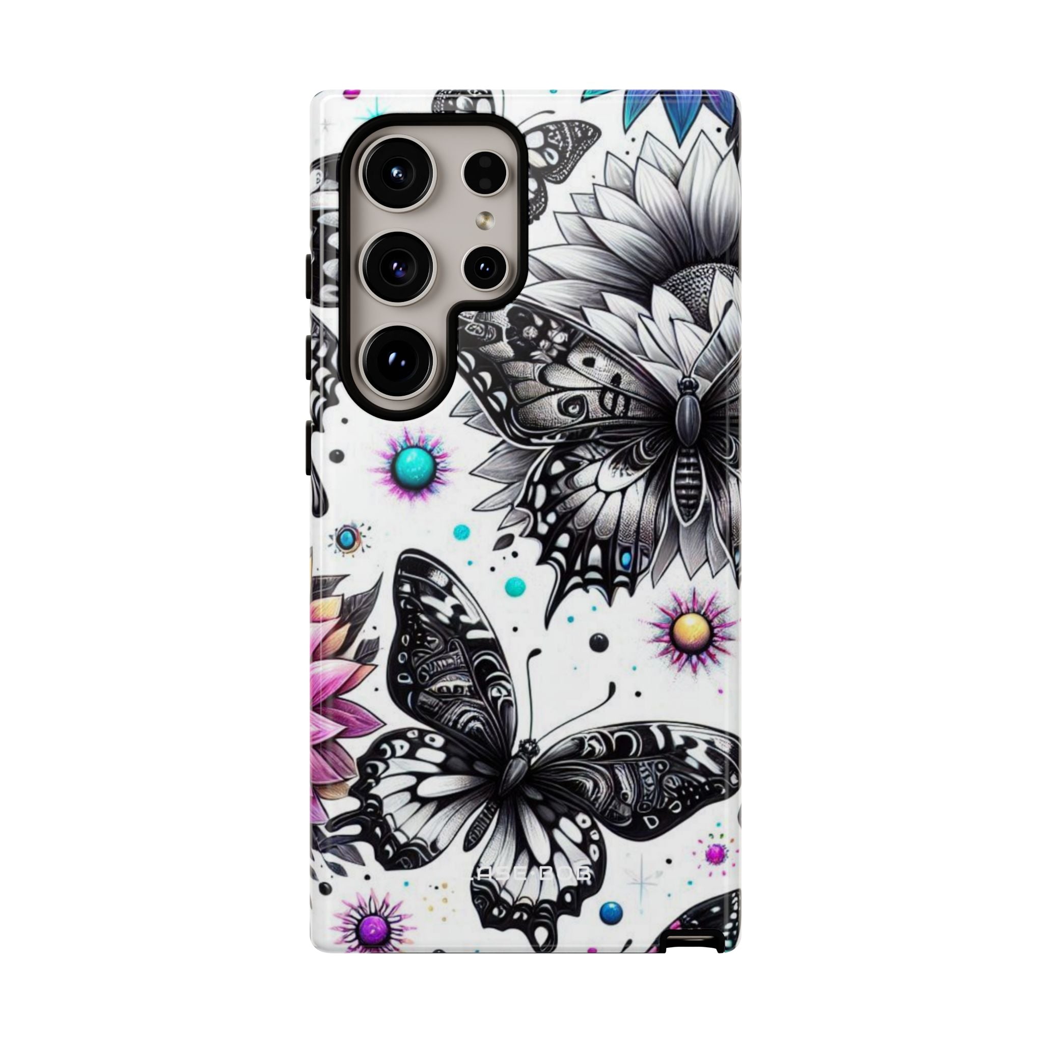 Butterfly Bloom Samsung S24 Ultra Skal - Tough