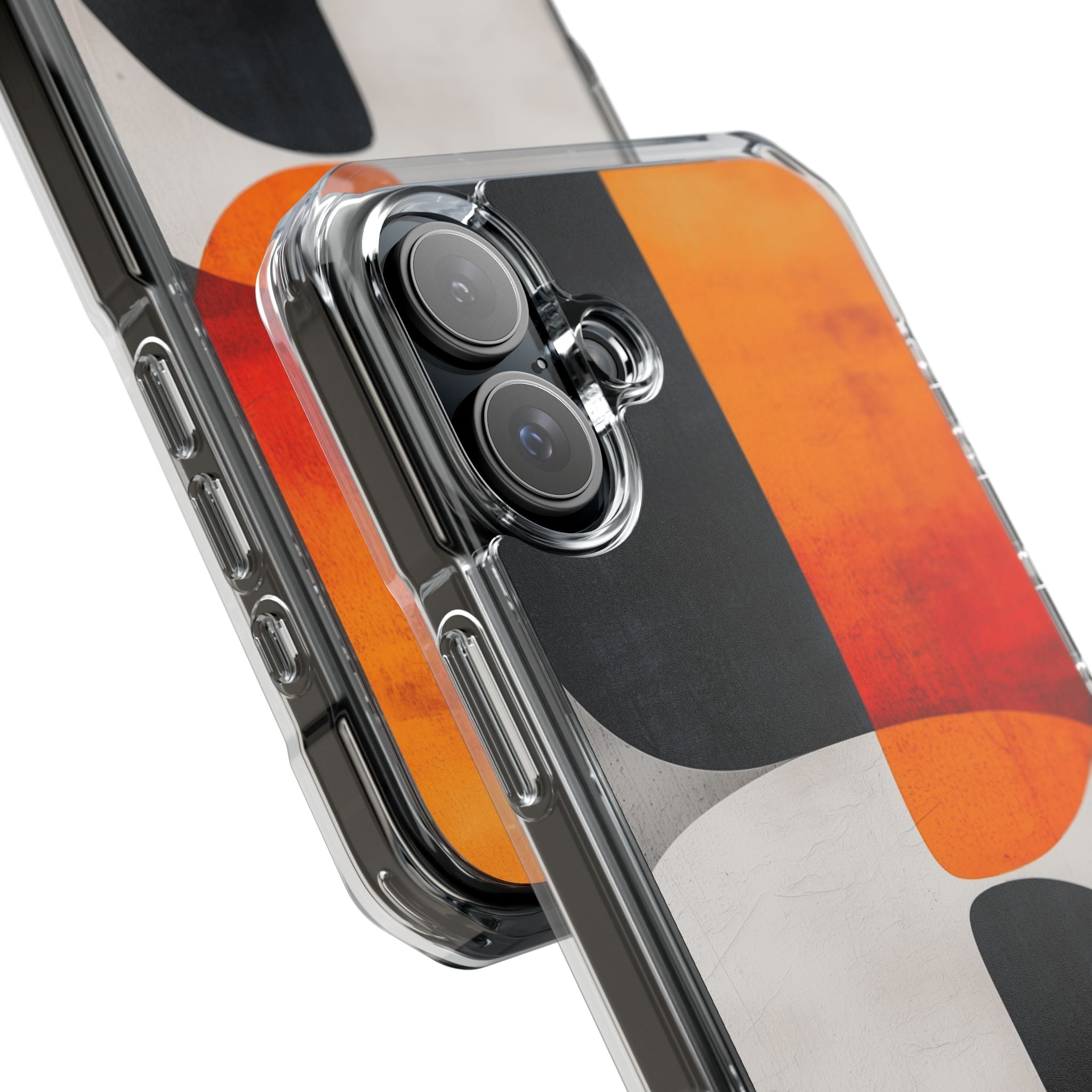 Burnt Amber Flow · Impact Handyhülle für iPhone · Magsafe