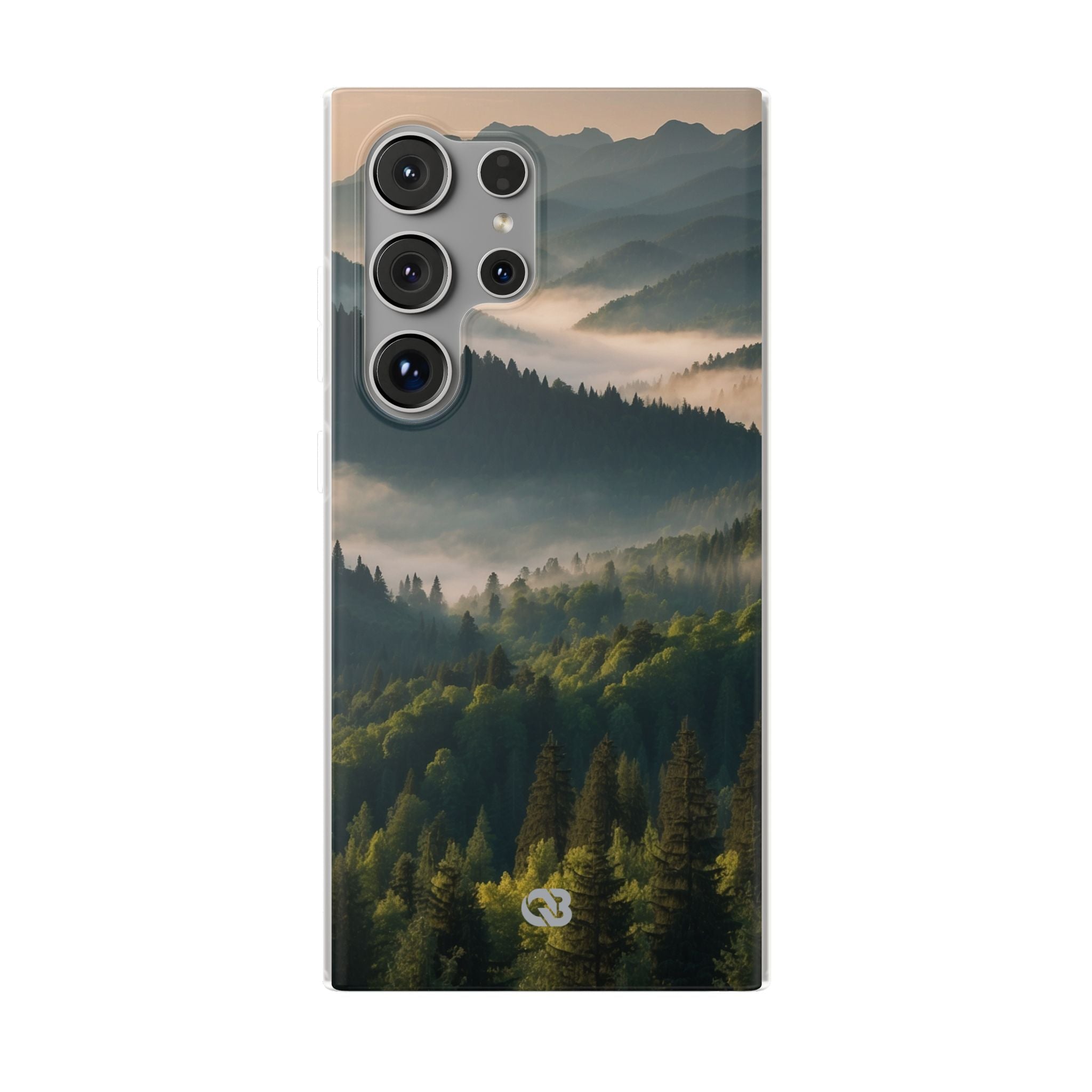 Foggy Mountain Ridge · Soft Phone Case for Samsung