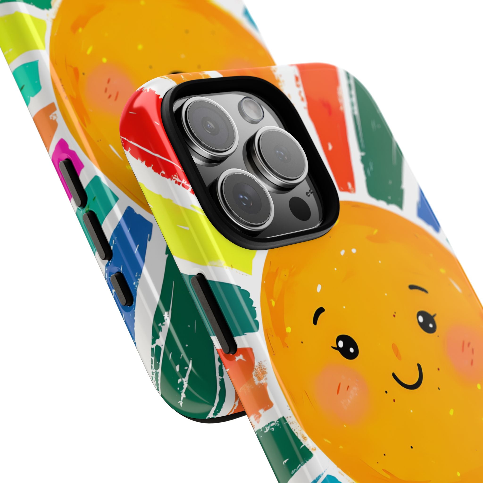 Vibrant Solar Smile · Tough Phone Case for iPhone