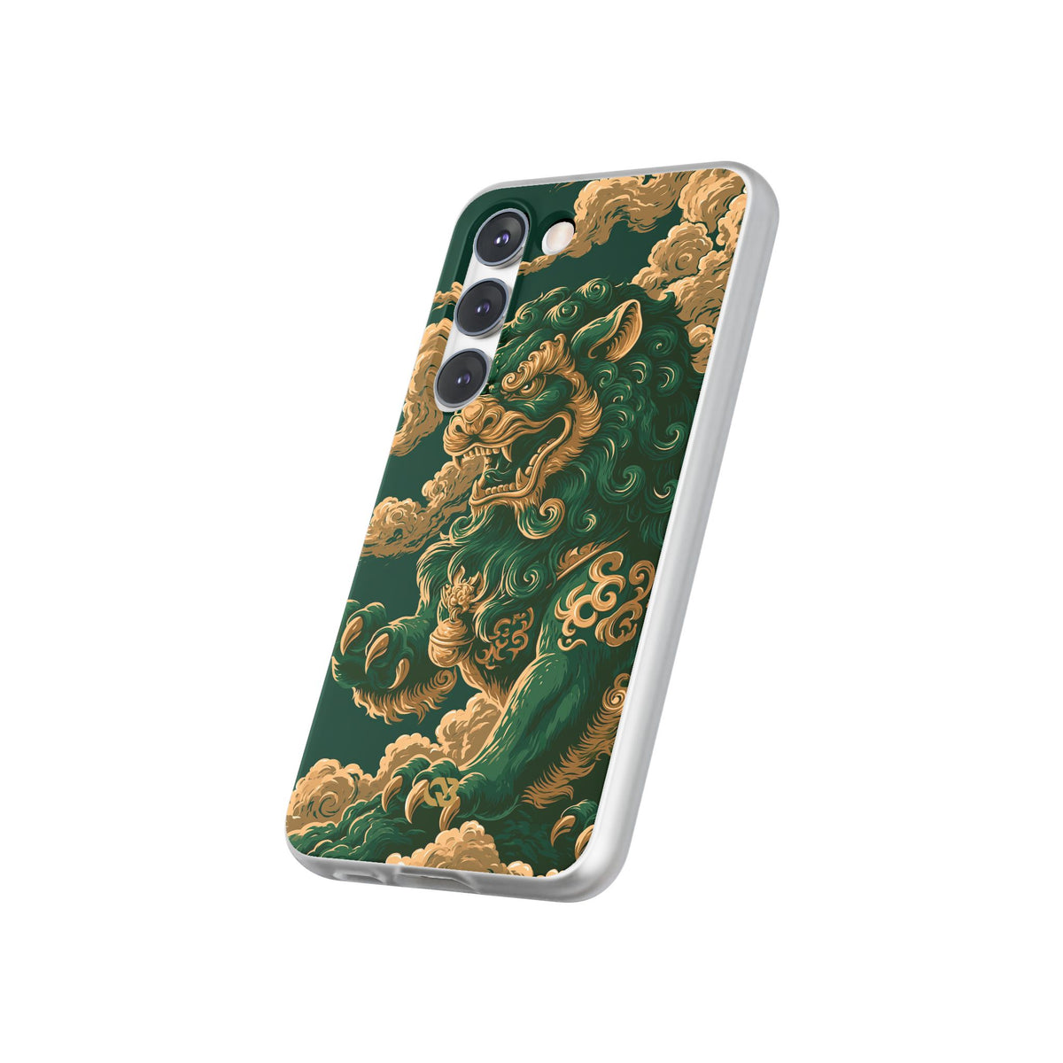 Imperial Guardian Lion · Lite Phone Case for Samsung · Green