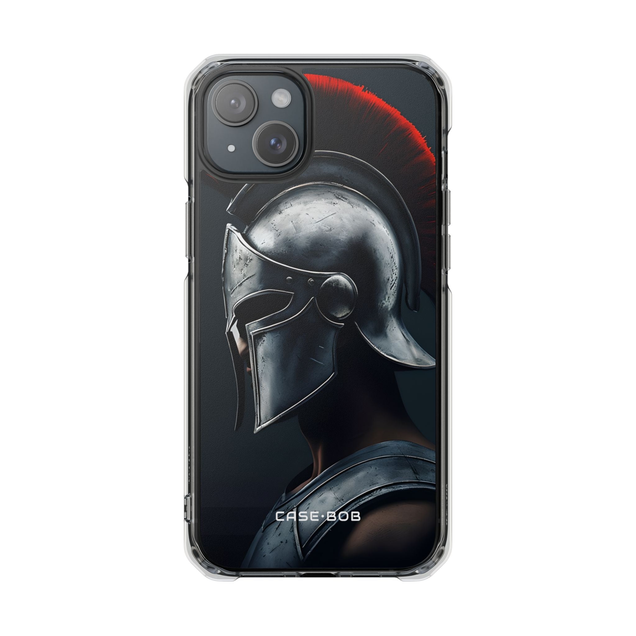 Silver Centurion iPhone 15 Plus Case - Impact