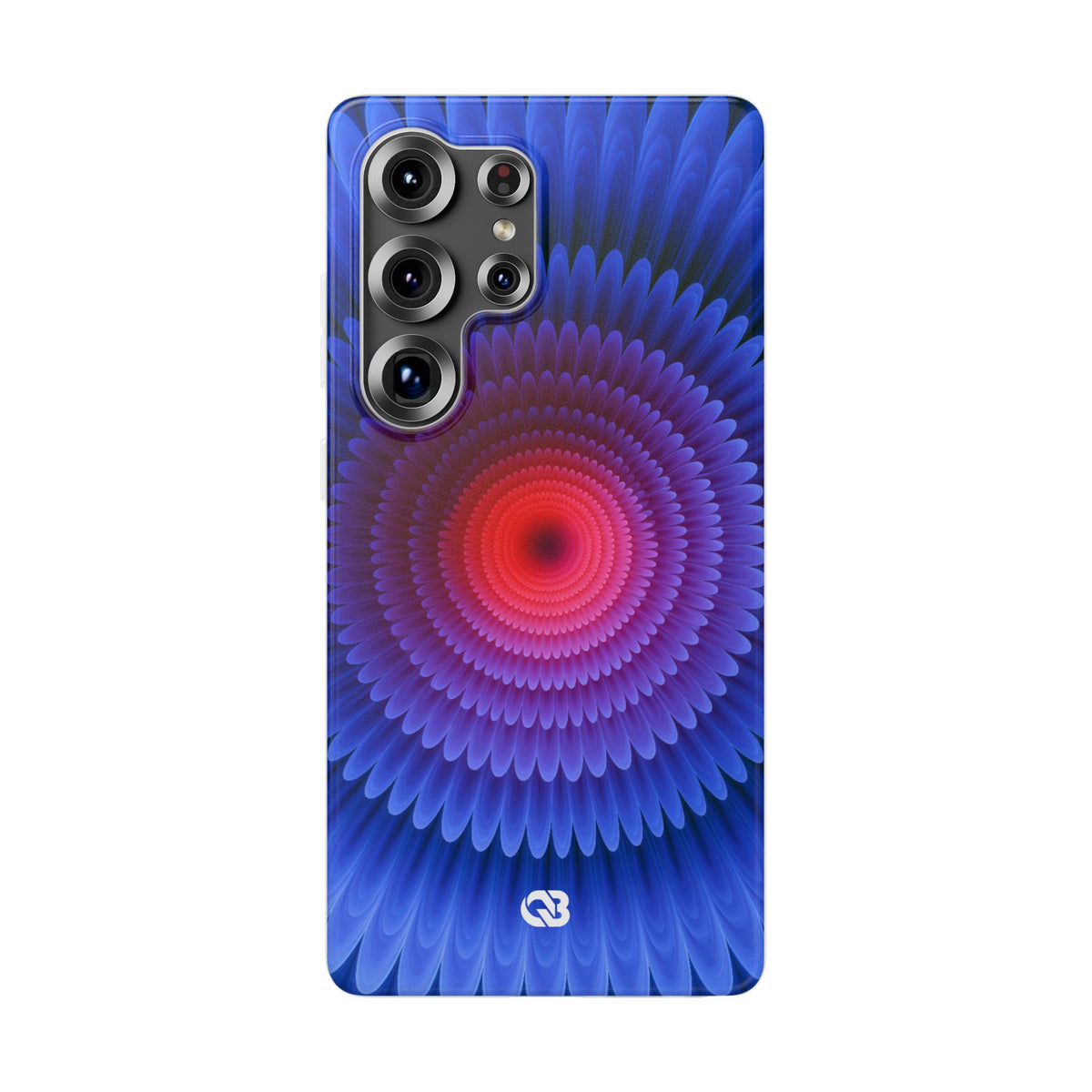 Radial Spectrum Bloom · Lite Phone Case for Samsung · Blue