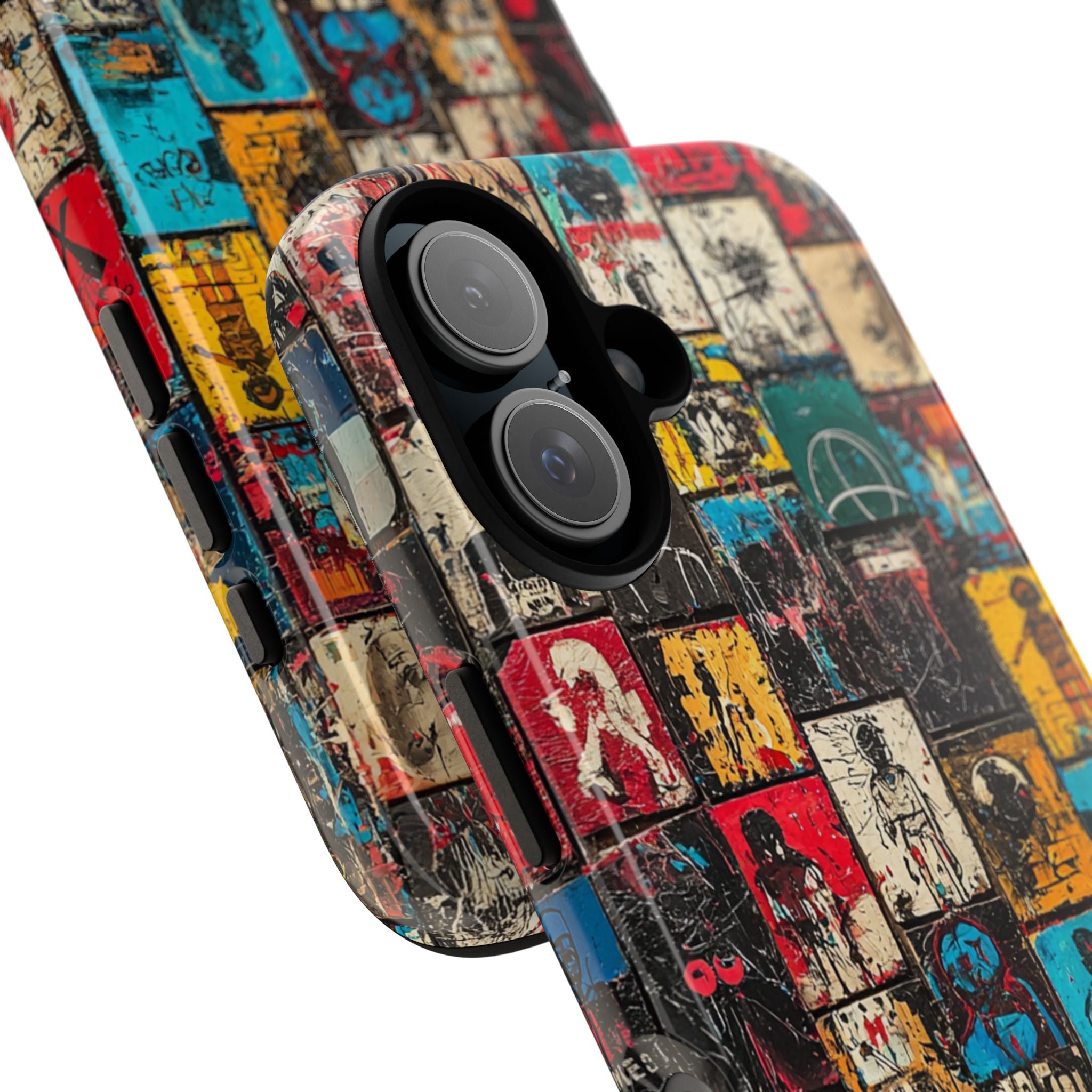 Figured Grid iPhone 16 Case - Tough - CASE•BOB