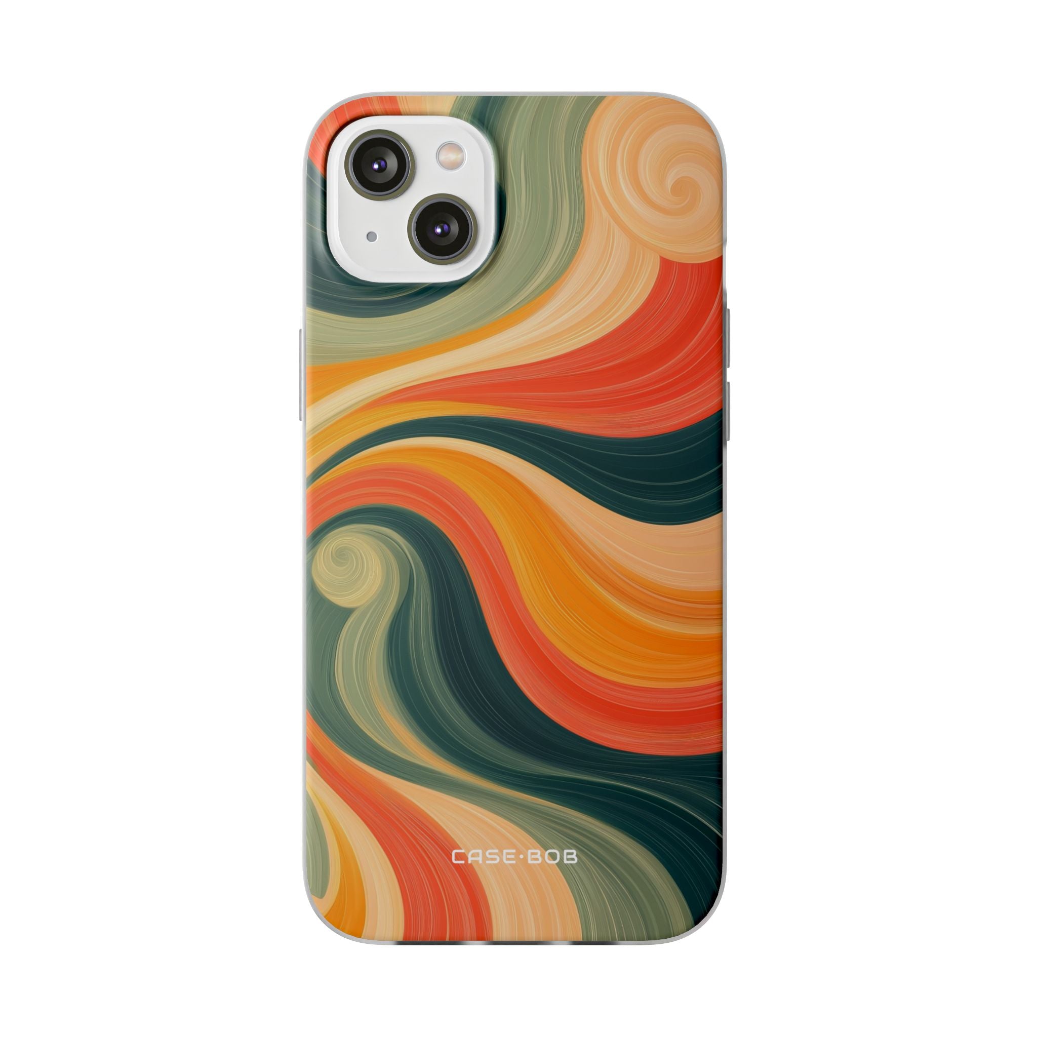 Swirling Ember iPhone 14 Plus Case - Soft