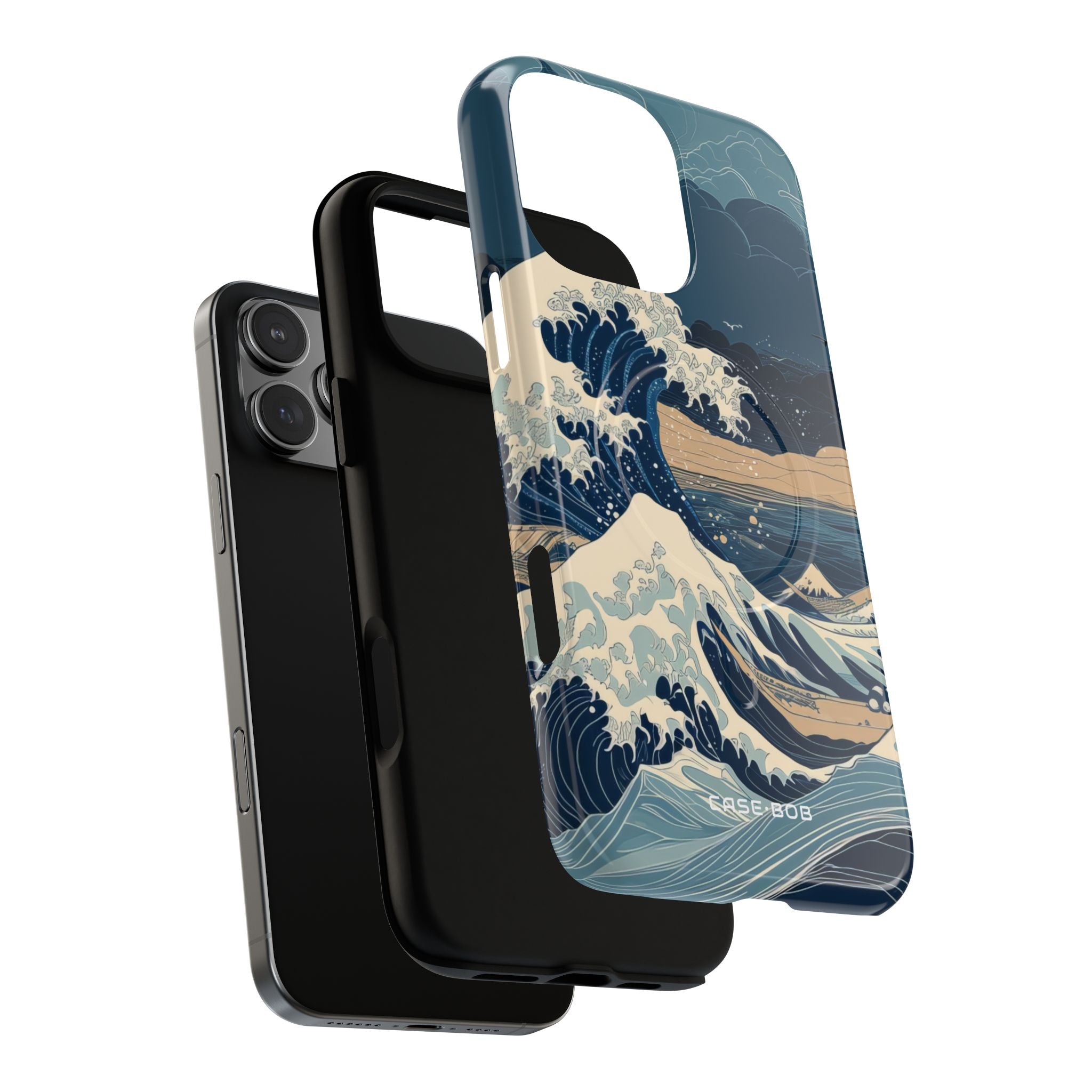 Cresting Blue Wave iPhone 16 Pro Max Case - Tough+