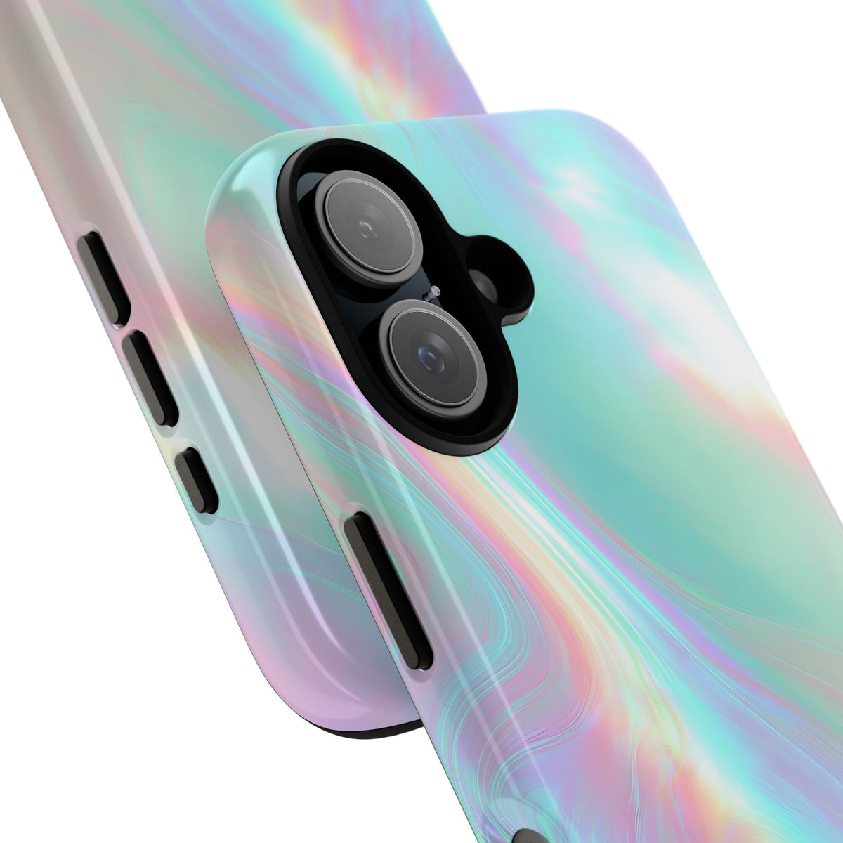Prismatic Liquid Light · Tough Phone Case for iPhone · Teal