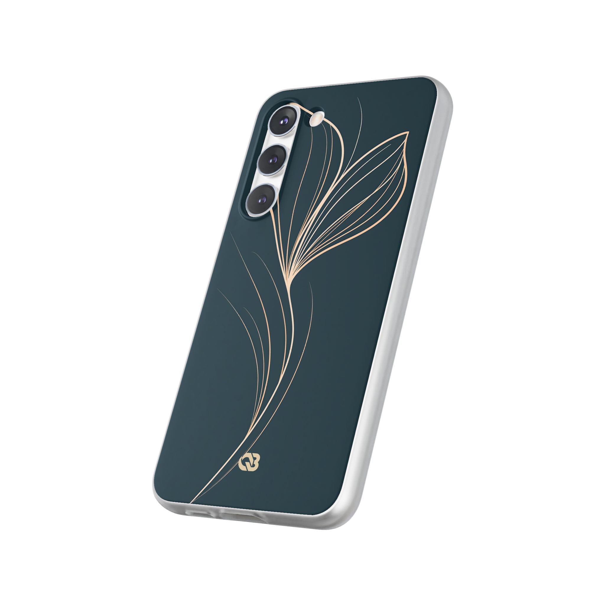 Teal Lite Phone Case for Samsung - Sandstone Silk Flora