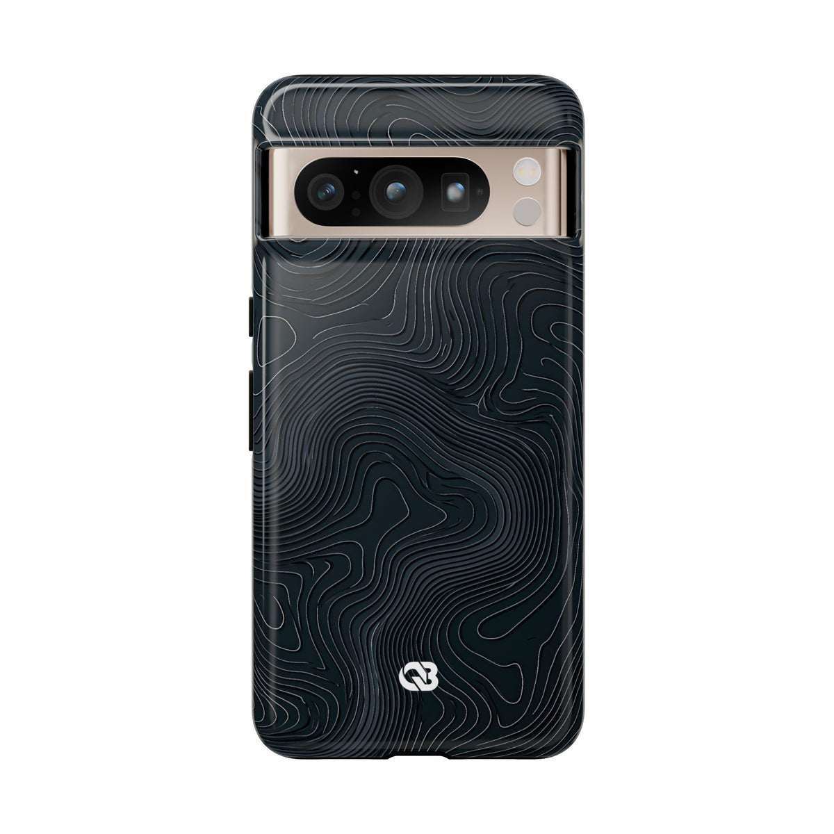 Obsidian Elevation · Tough Phone Case for Pixel · Black