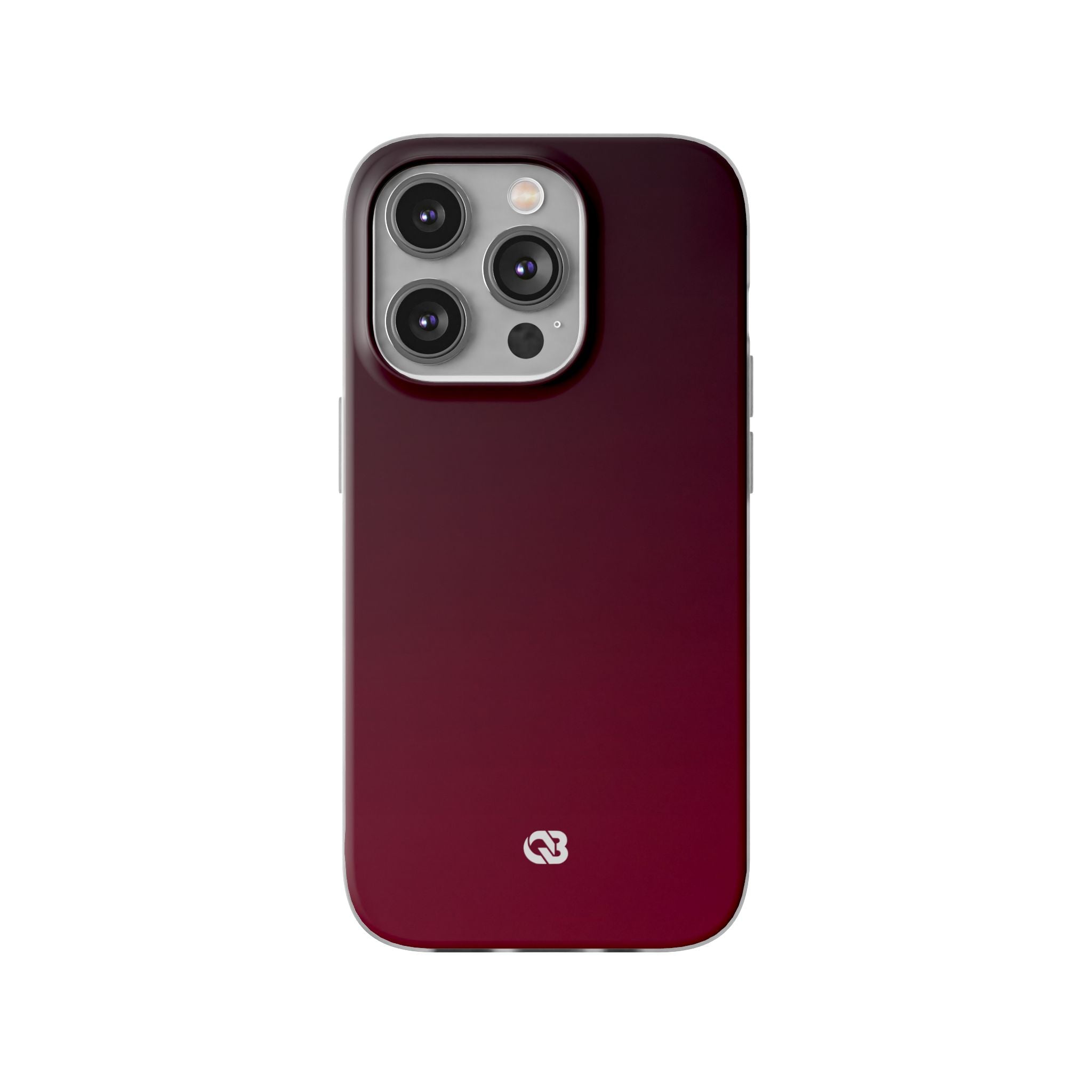 Red Lite Phone Case for iPhone - Deep Sangria Gradient