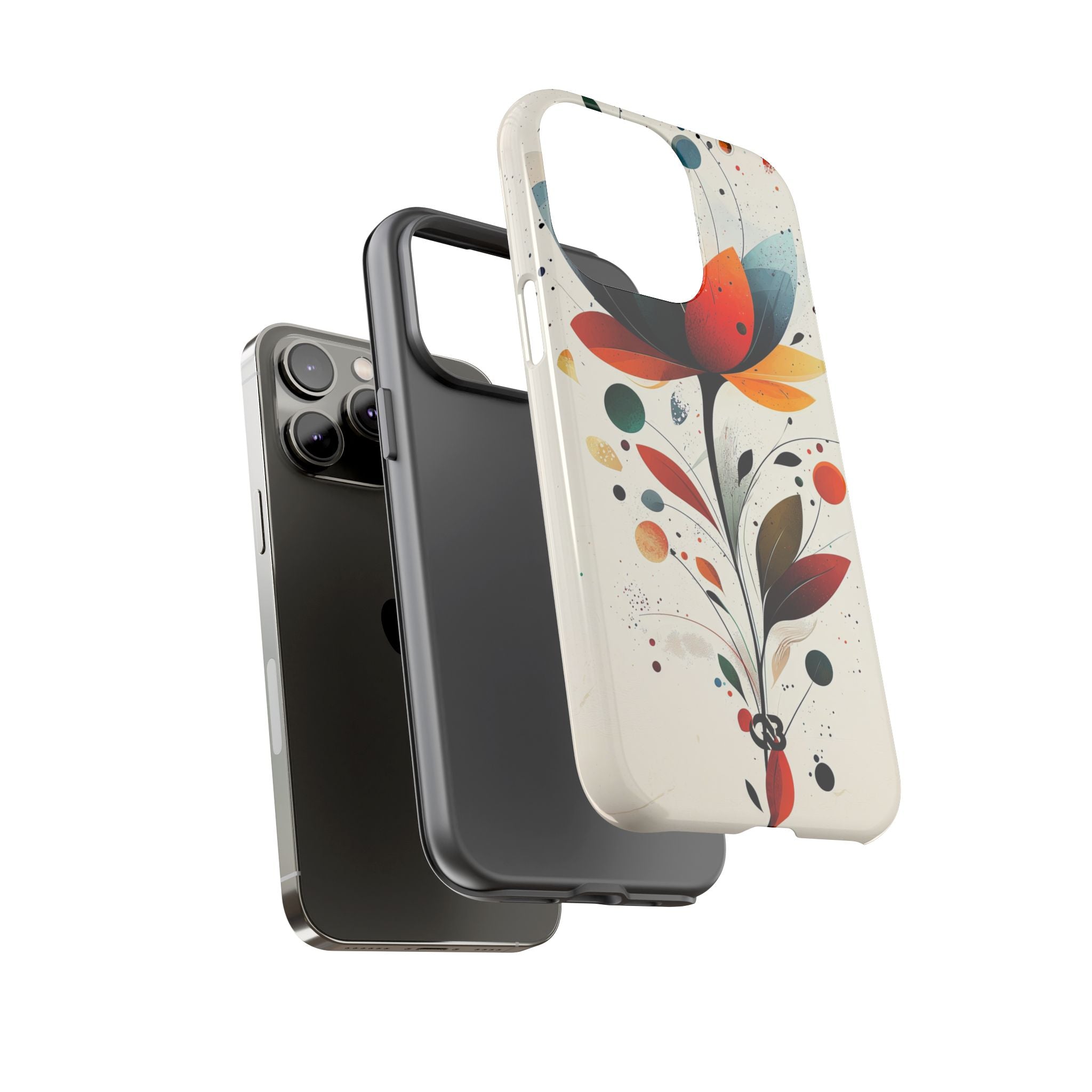 Burnt Petal Abstract · Tough