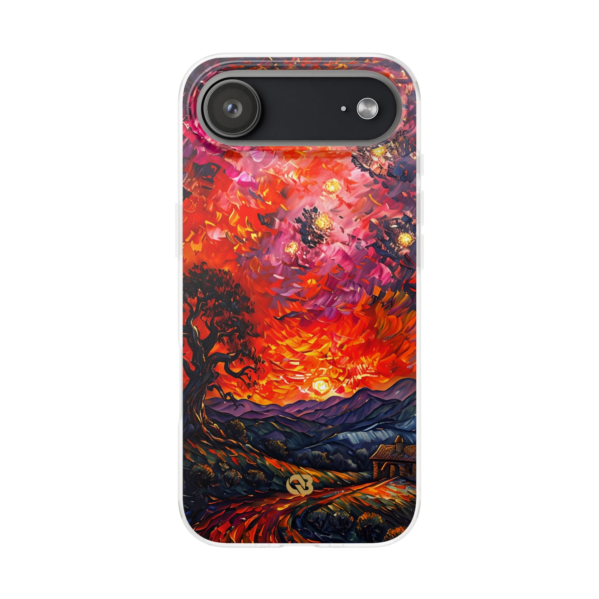 Molten Sky Tree · Soft Handyhülle für iPhone