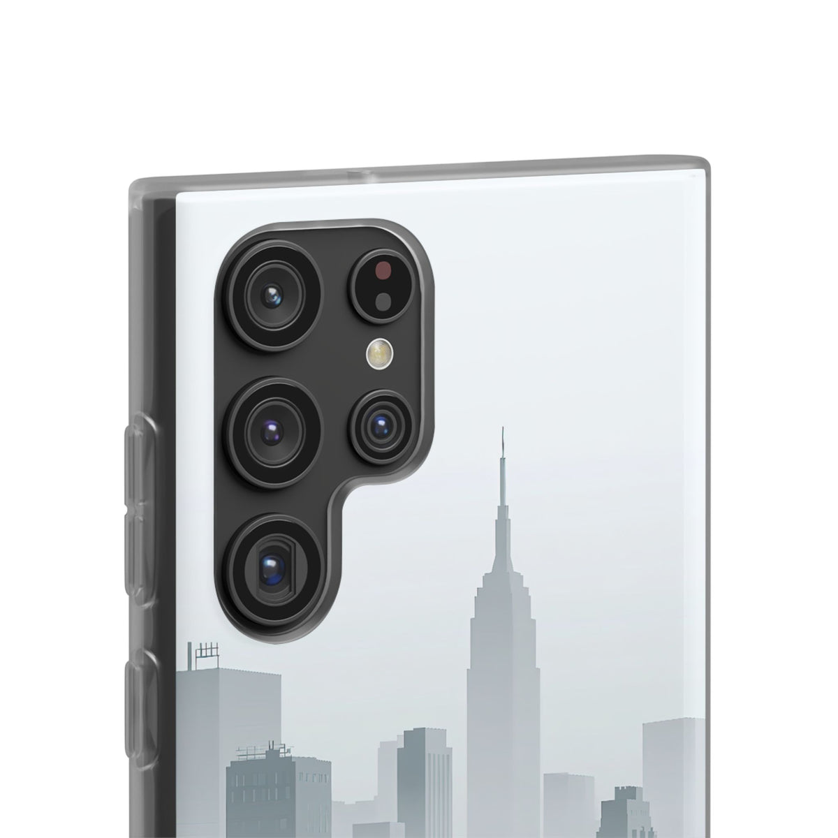 Grey Lite Phone Case for Samsung - Steel Mist Skyline