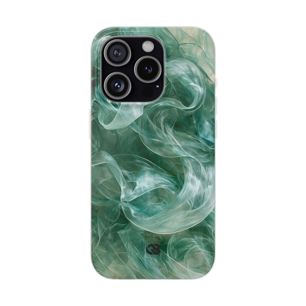 Translucent Aqua Flow · Lite Phone Case for iPhone · Teal