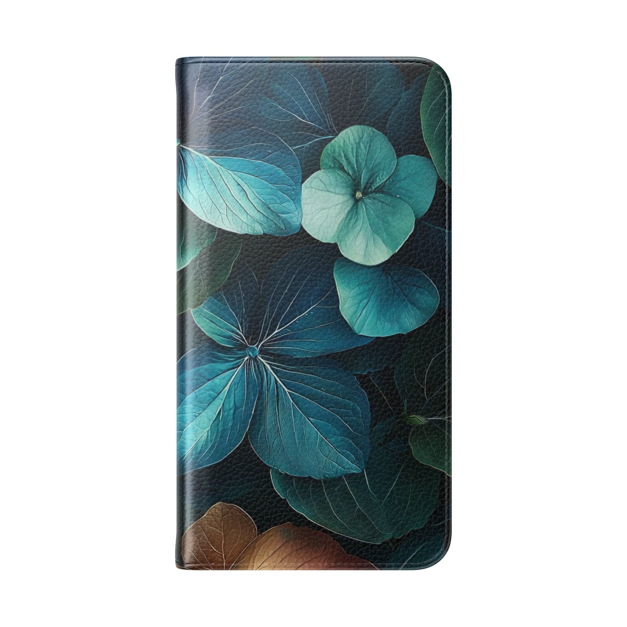 Teal Bloom - Samsung S23+ Case - Lompakko