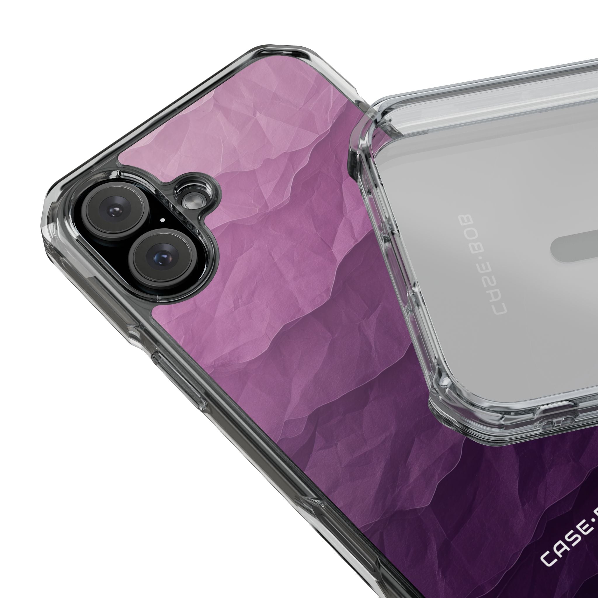 Purple Wave Layers iPhone 16 Plus Case - Impact