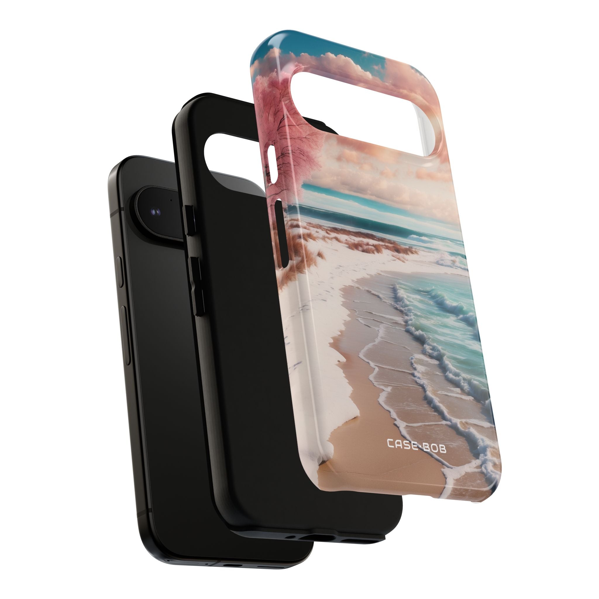 Pink Tree Breeze Google Pixel 9 Pro Case - Tough