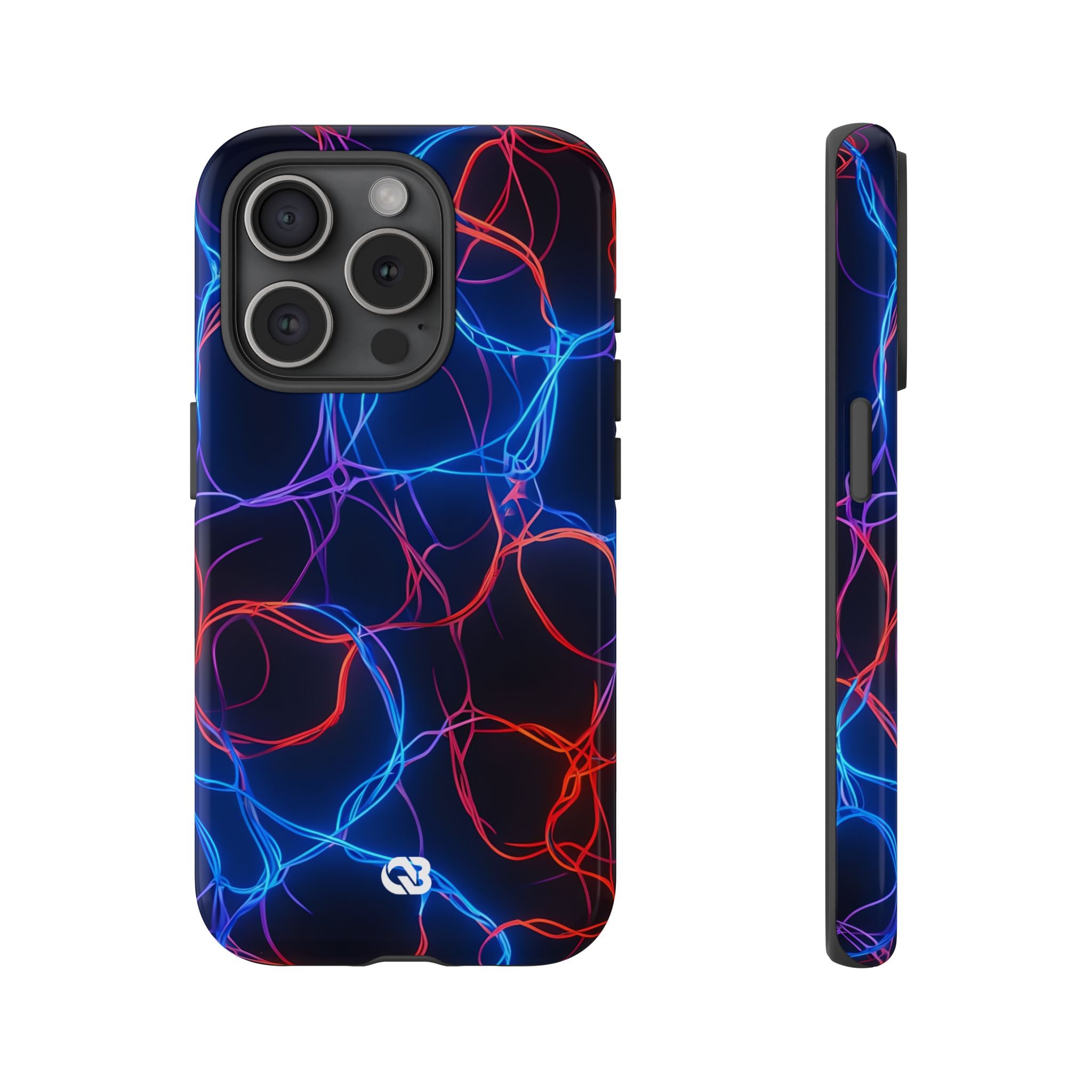 Electric Synapse Glow · Tough Handyhülle für iPhone
