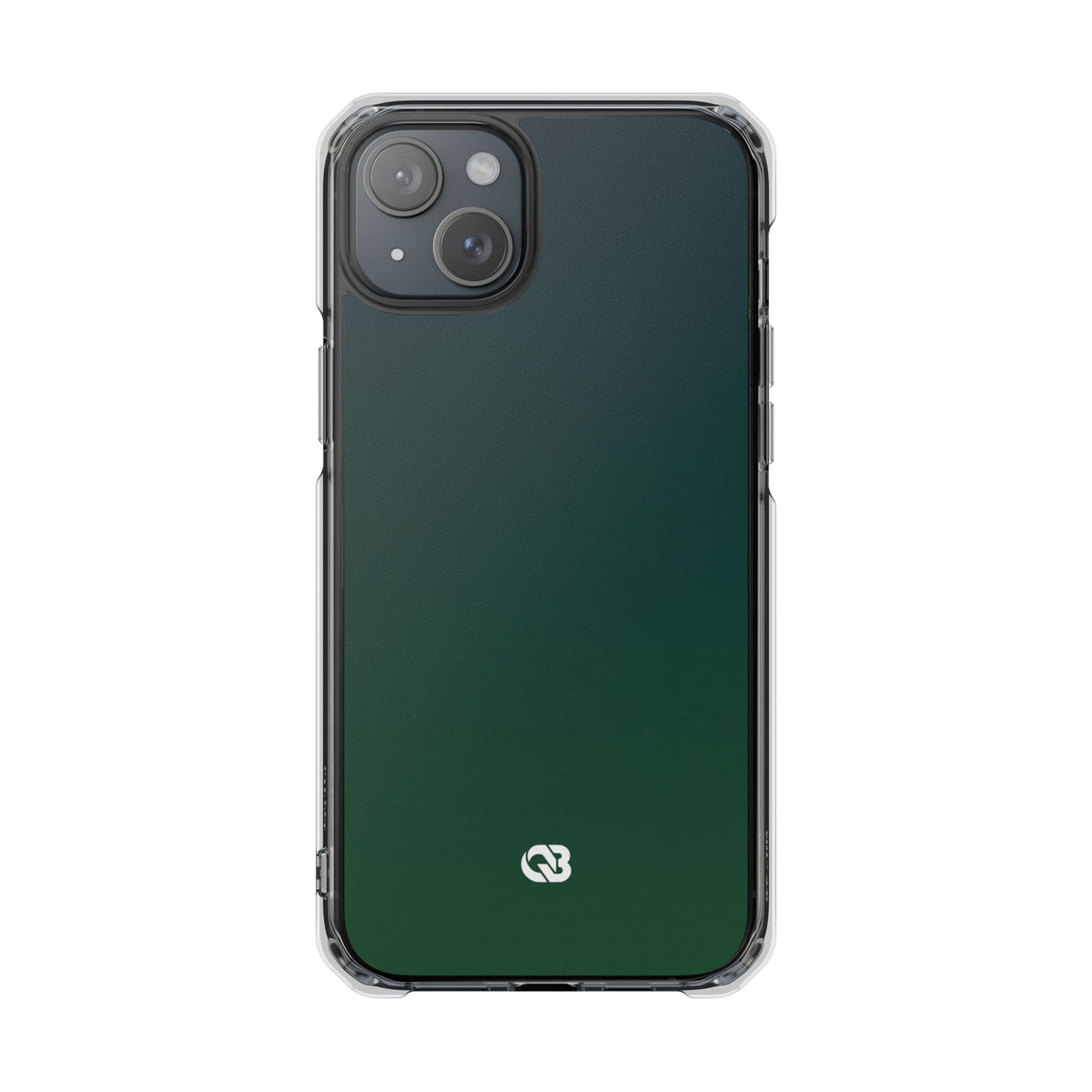 Deep Forest Nocturne · Clear Impact Magnetic Phone Case for iPhone · Green