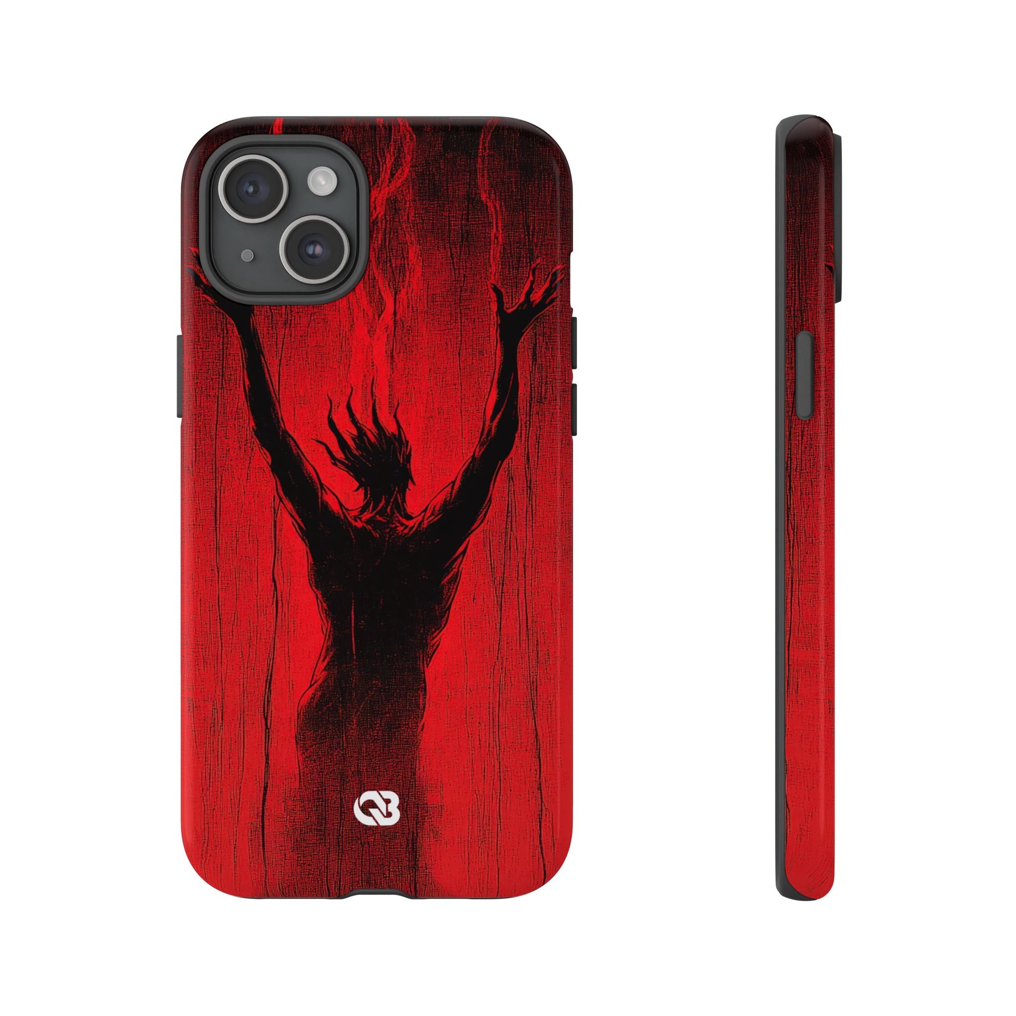 Crimson Shadow Ascent · Tough Custodia per iPhone