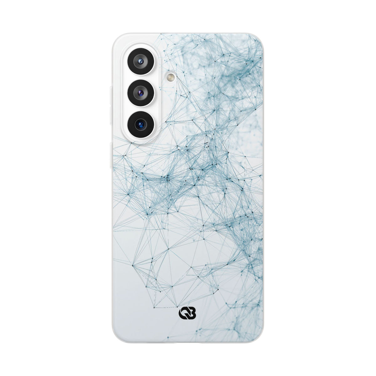 Blue Lite Phone Case for Samsung - Glacial Neural Web