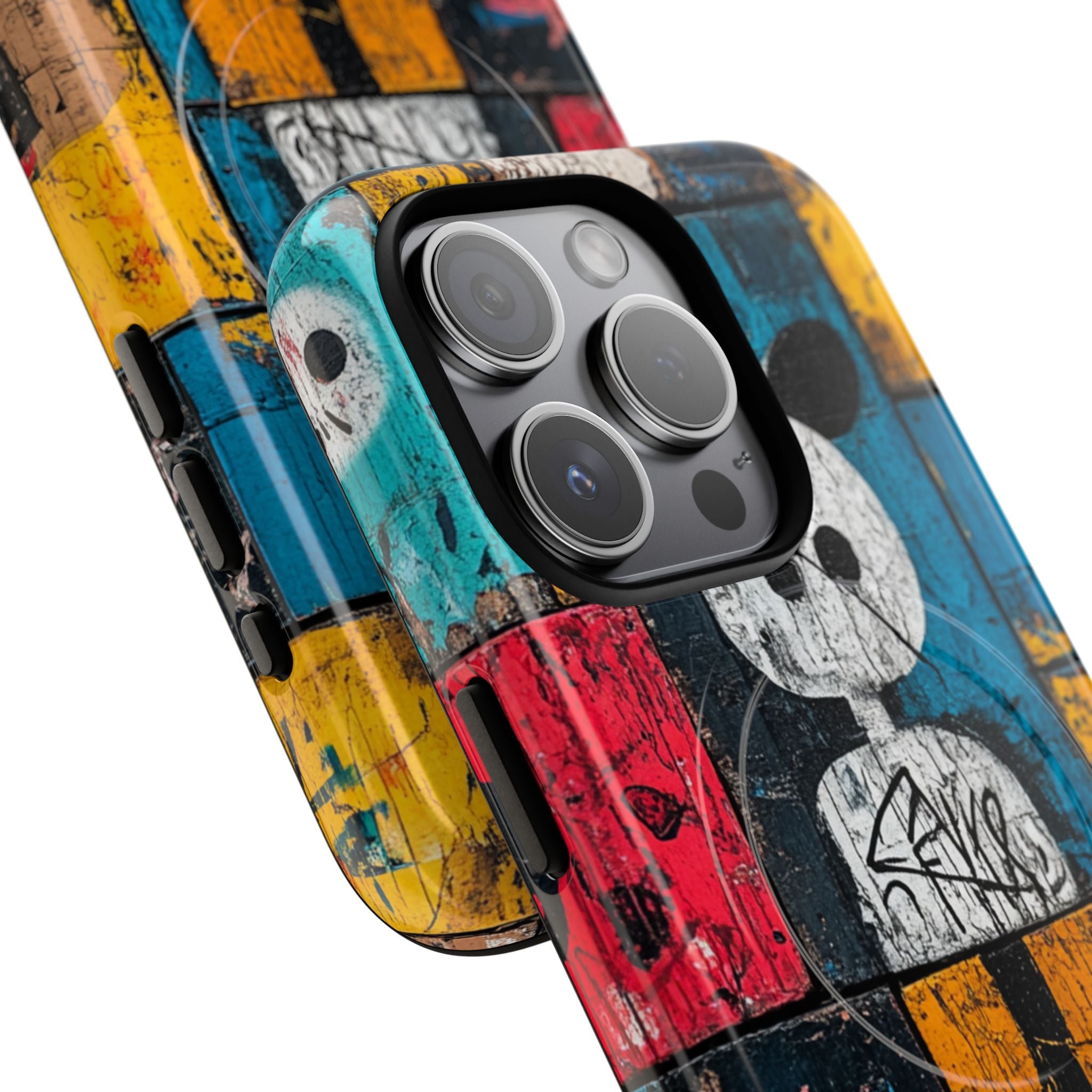 Mickey Mozaïek iPhone 15 Pro Cover - Tough+