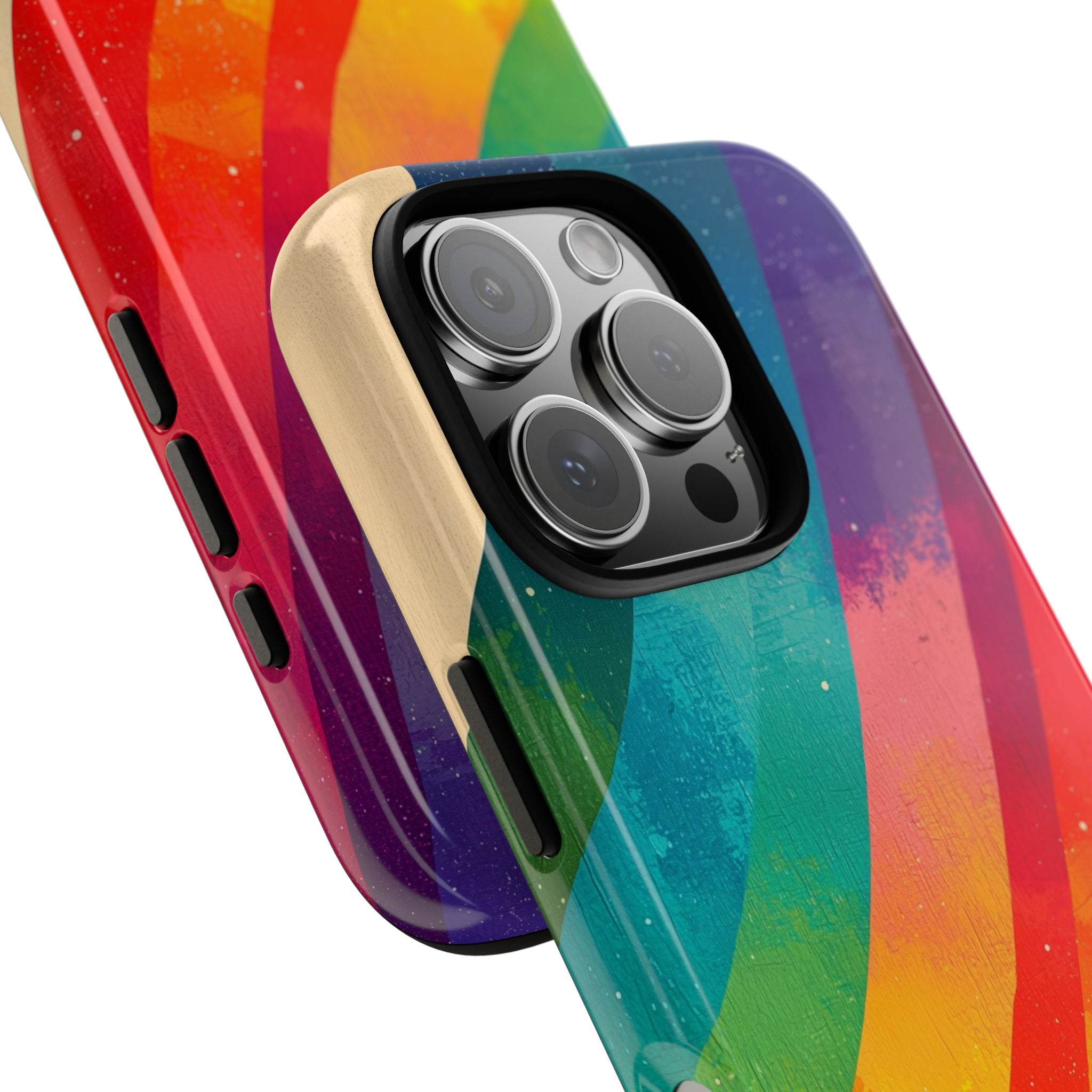 Painterly Ribbons iPhone 16 Pro Case - Tough