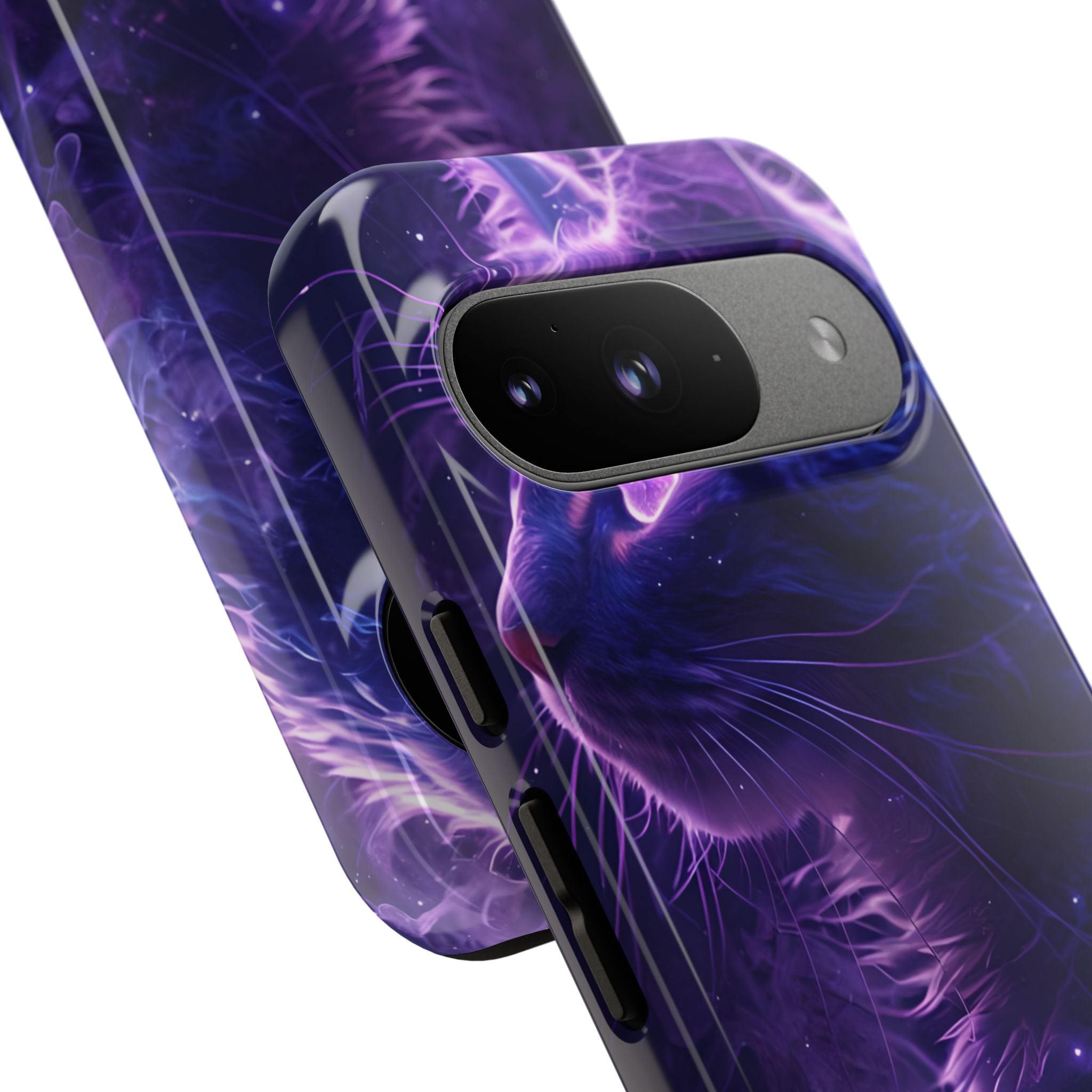 Purple Void Feline · Tough Custodia per Google Pixel