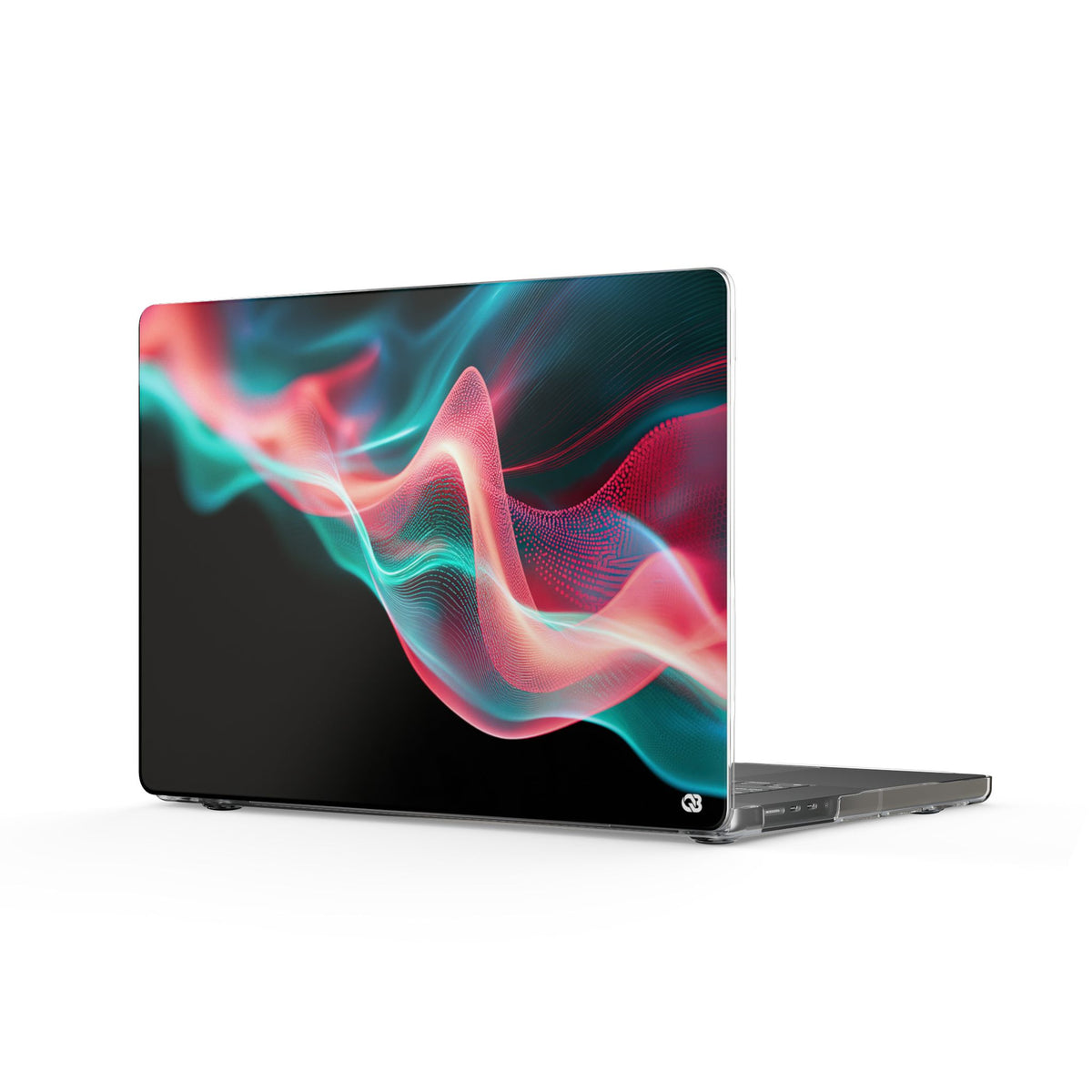 Digital Frequency · Clear Hard Case for MacBook · Black