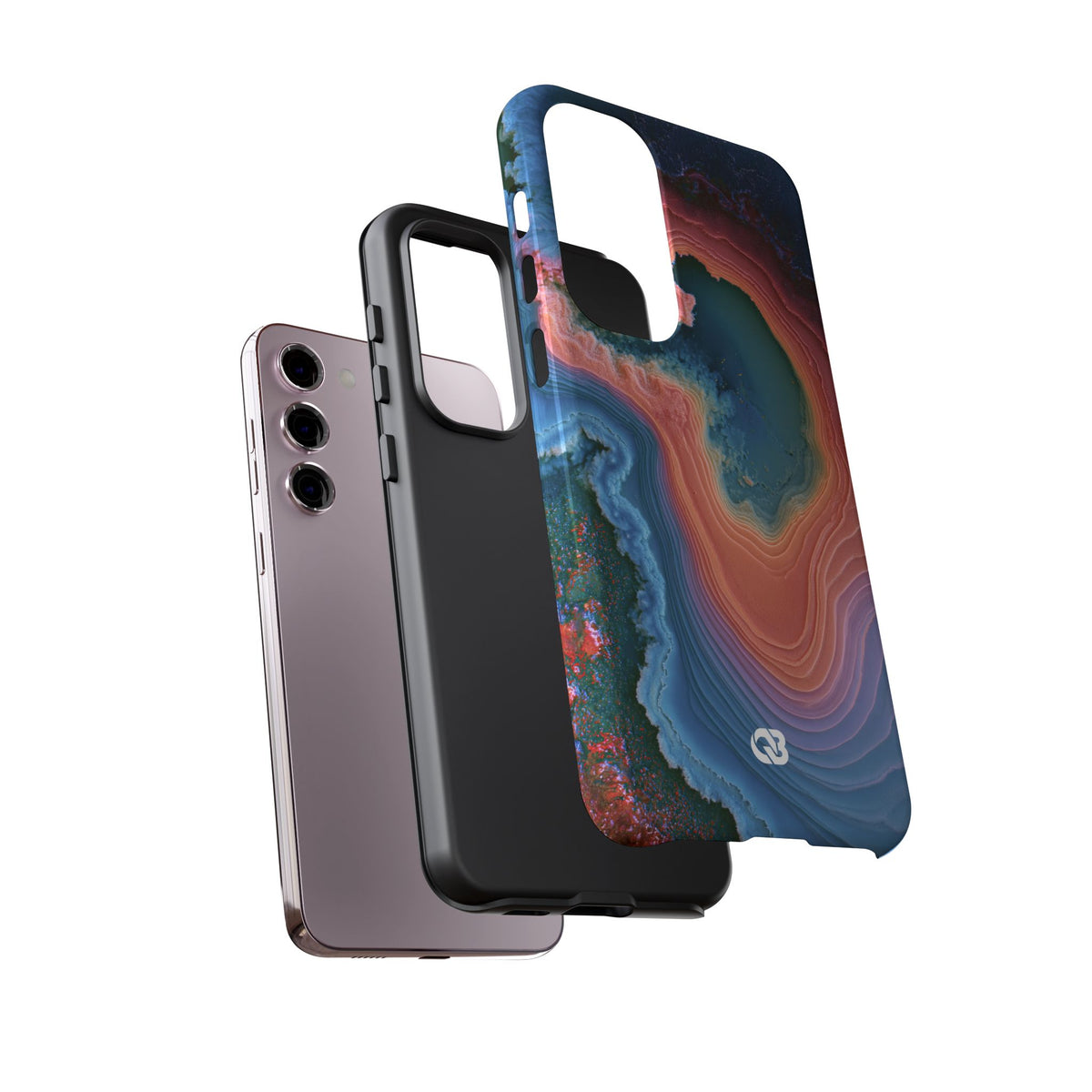 Luminous Resonance · Tough Phone Case for Samsung · Blue