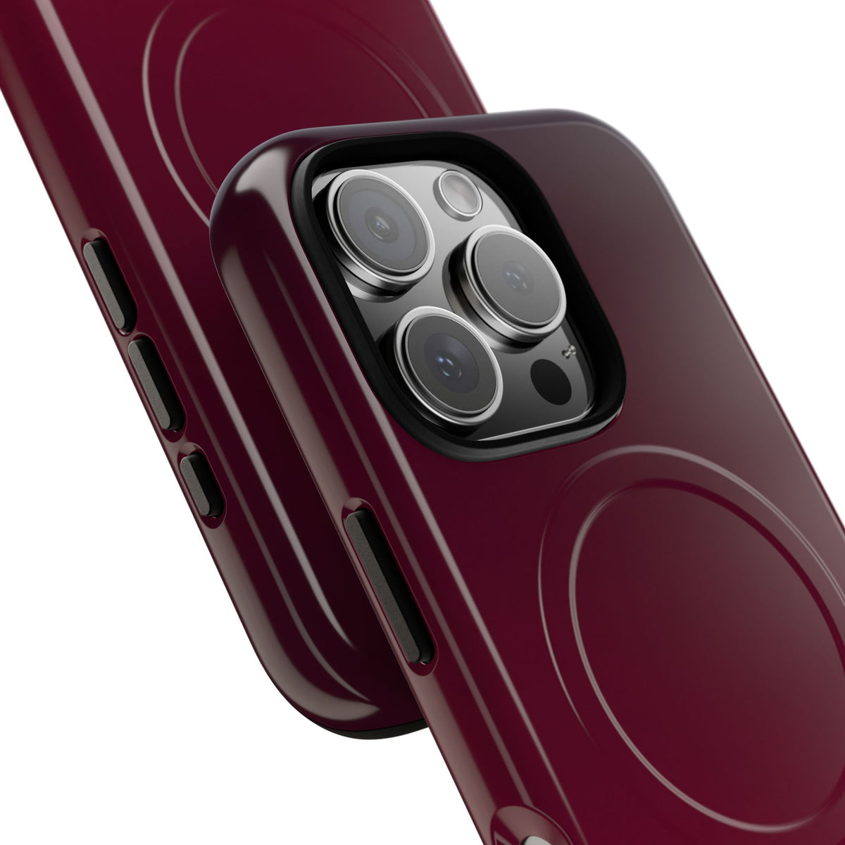 Bordeaux Spectrum · Tough 2.0 Magnetic Phone Case for iPhone · Red