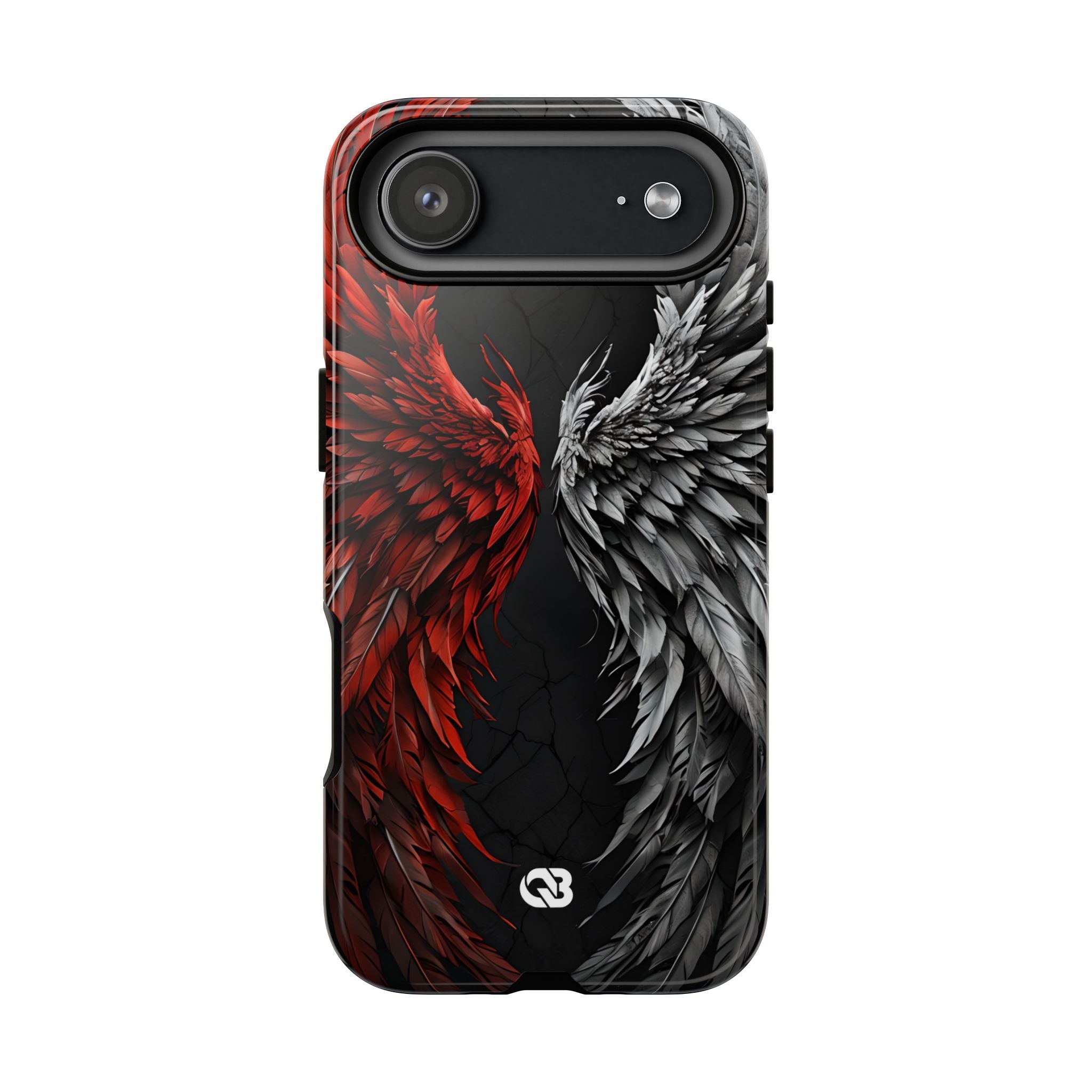 Split Crimson Wing · Tough Phone Case for iPhone